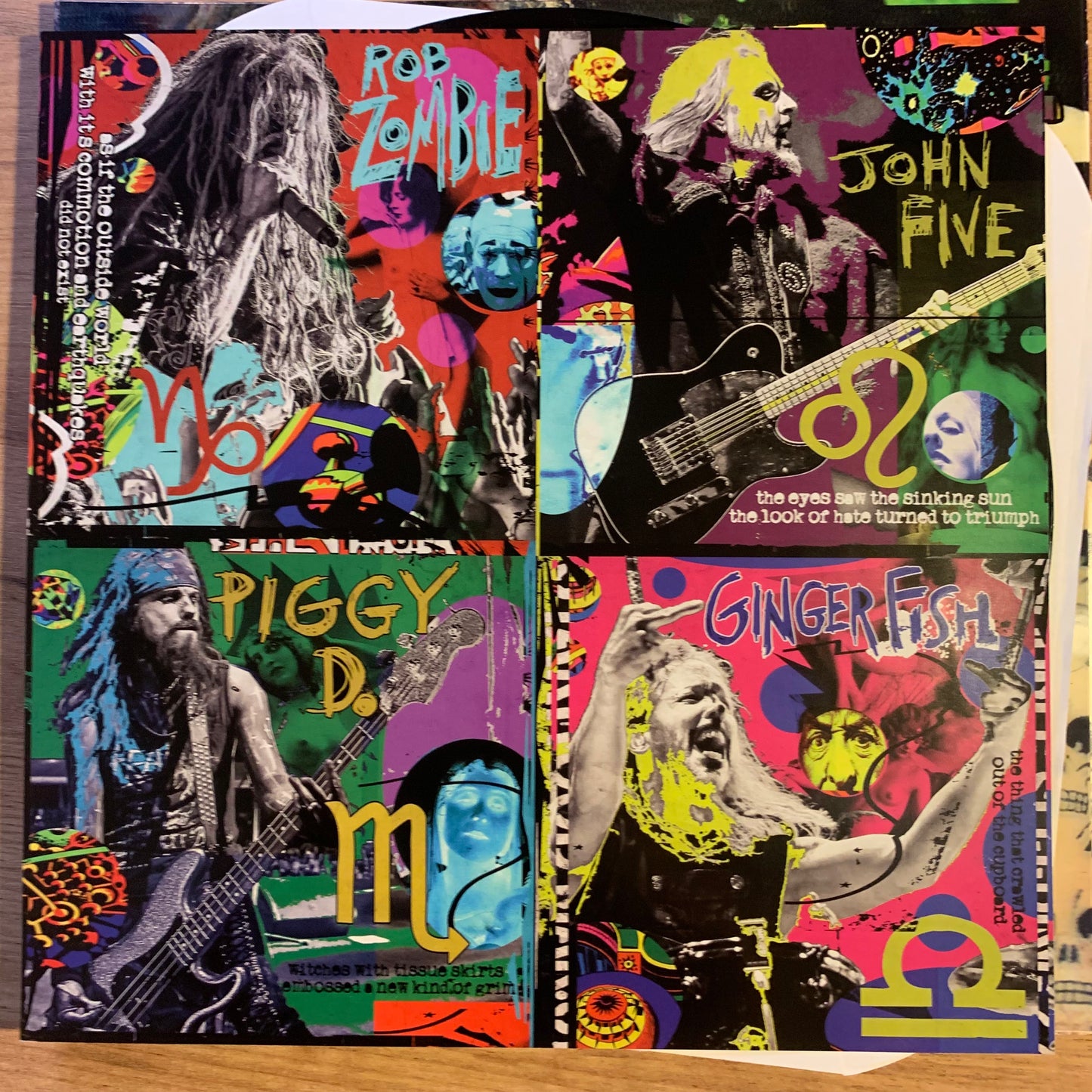 ROB ZOMBIE - THE ELECTRIC WARLOCK ACID WITCH SATANIC ORGY...OG US 2016...EX/NM