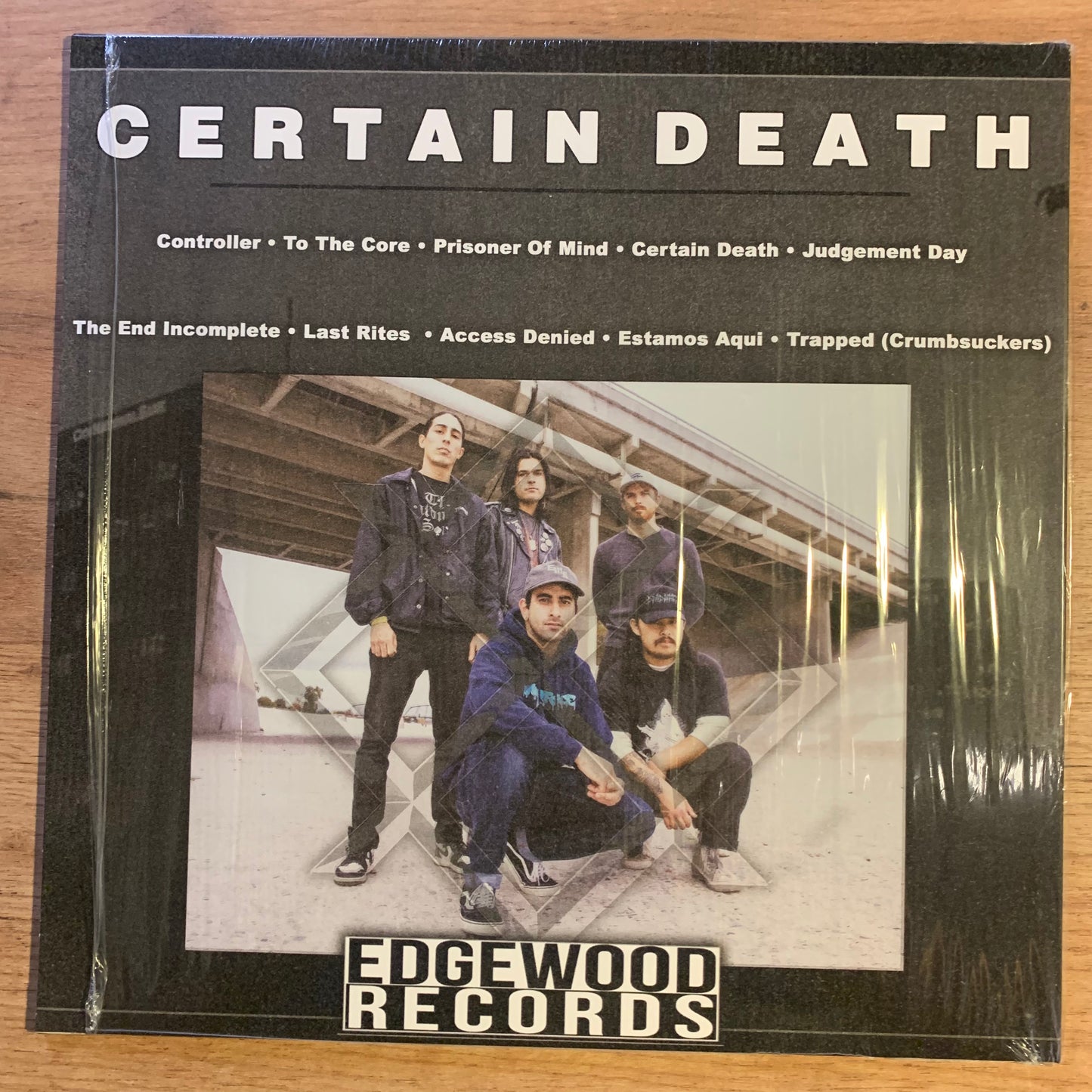 DEAD HEAT / CERTAIN DEATH - SPLIT...OG US 2019.. SPLATTER BLEU...EX/NM