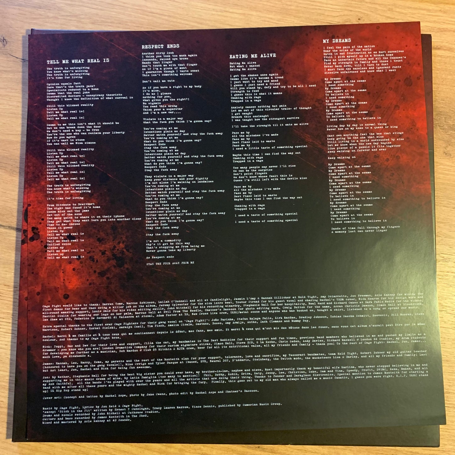 CAGE FIGHT - CAGE FIGHT...OG UK 2022......EX/NM