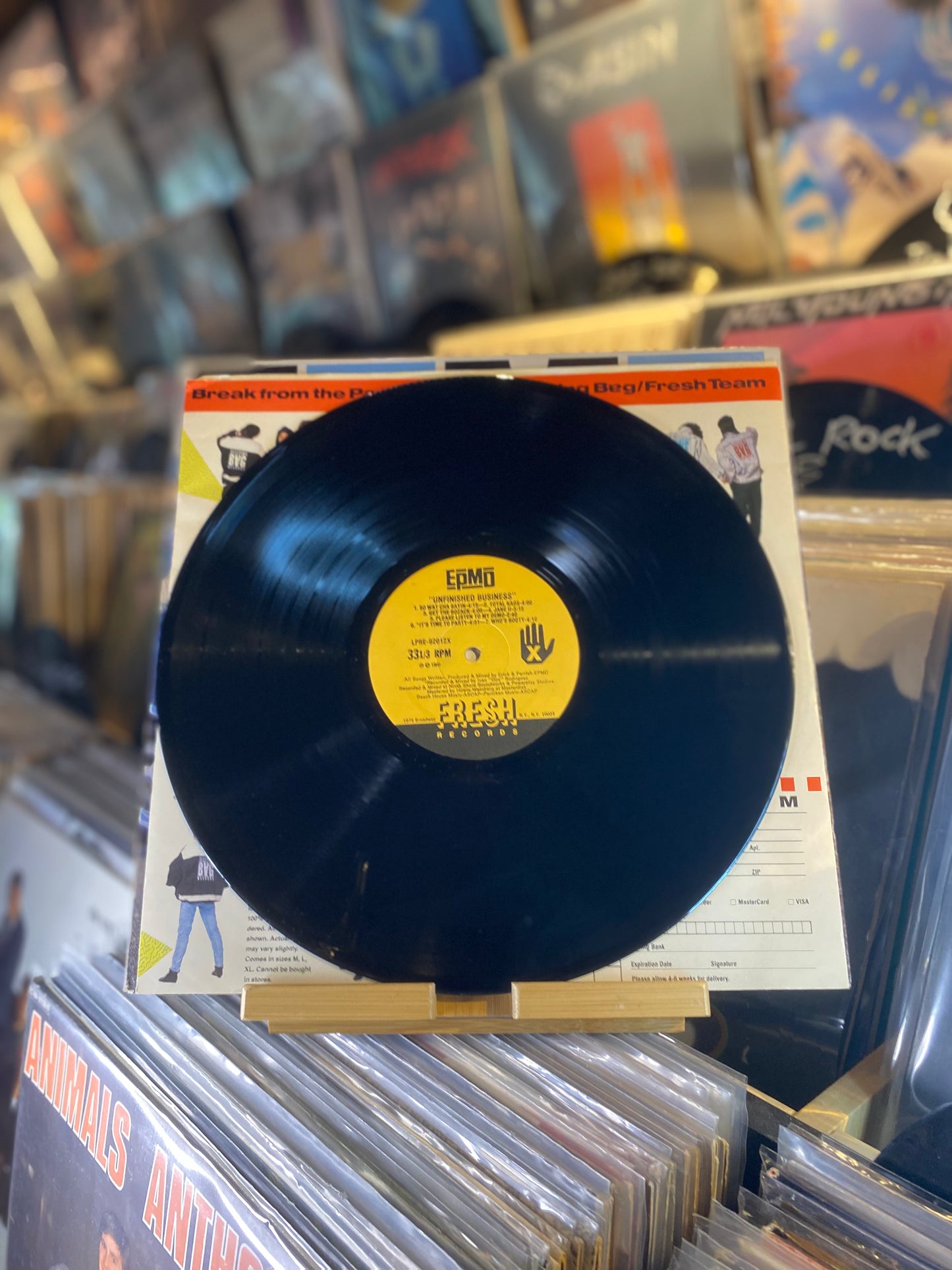 EPMD – UNFINISHED BUSINESS /LP (OG US 1989 )