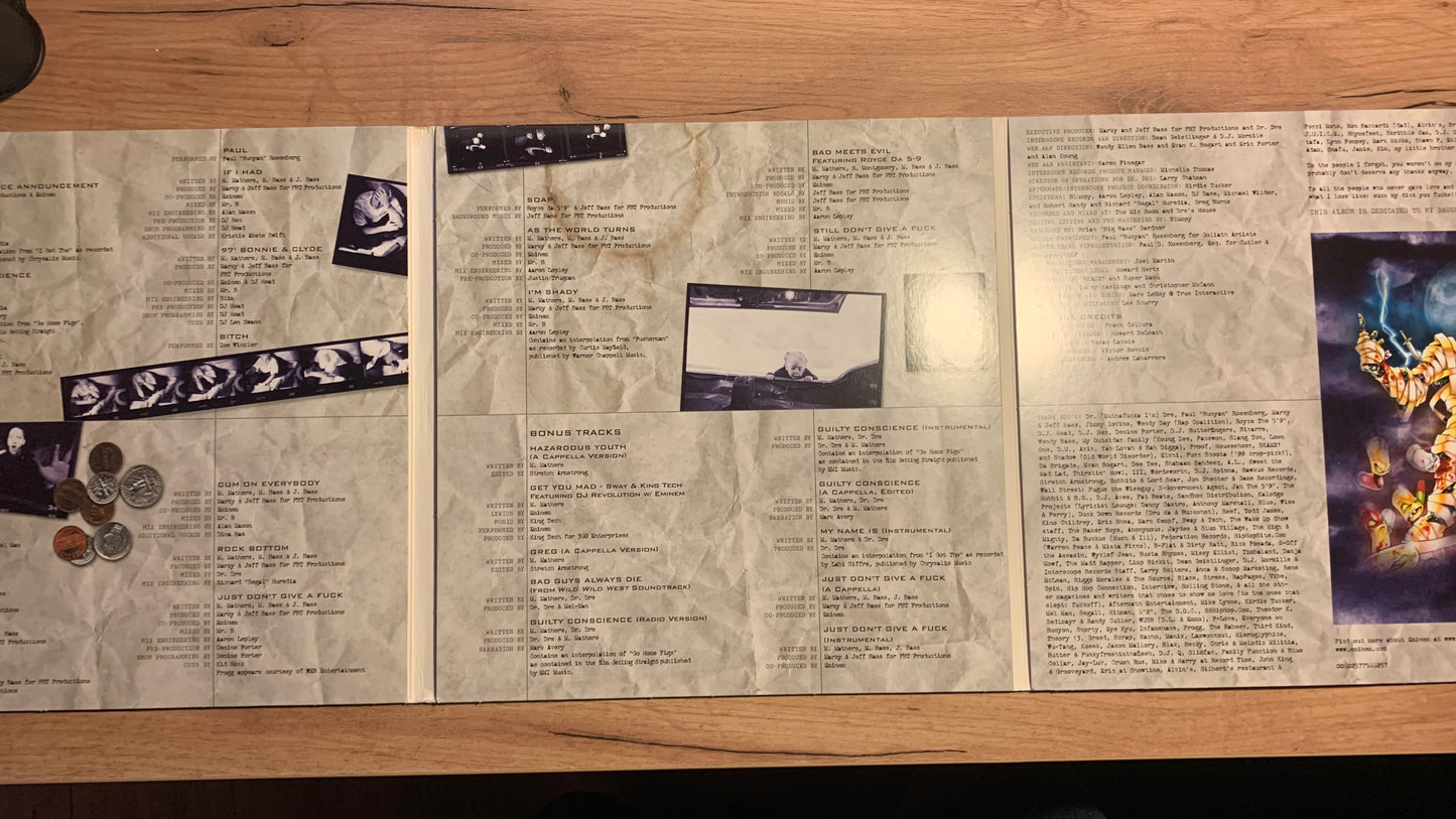 EMINEM - THE SLIM SHADY LP (EXPANDED EDITION)...RE EU 2019...VG+/VG+
