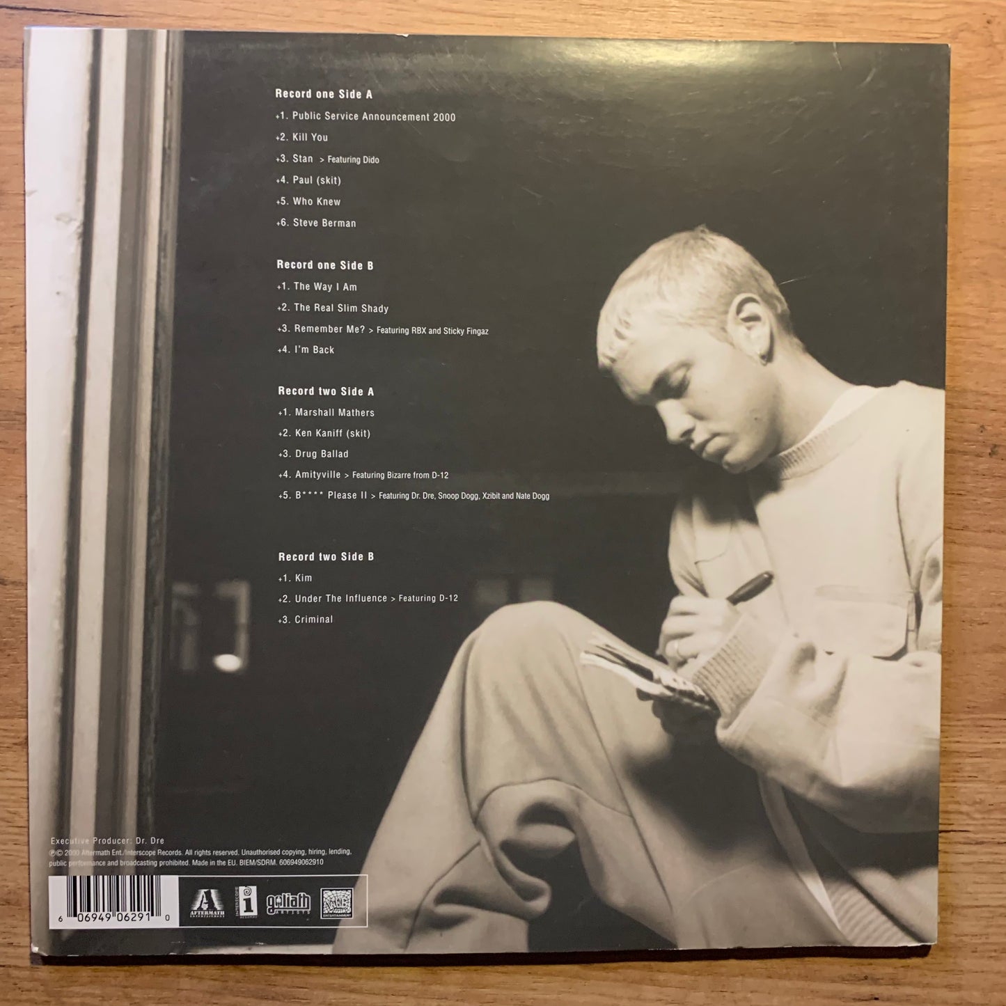EMINEM - THE MARSHALL MATHERS LP...RE EU 2013...EX/VG++