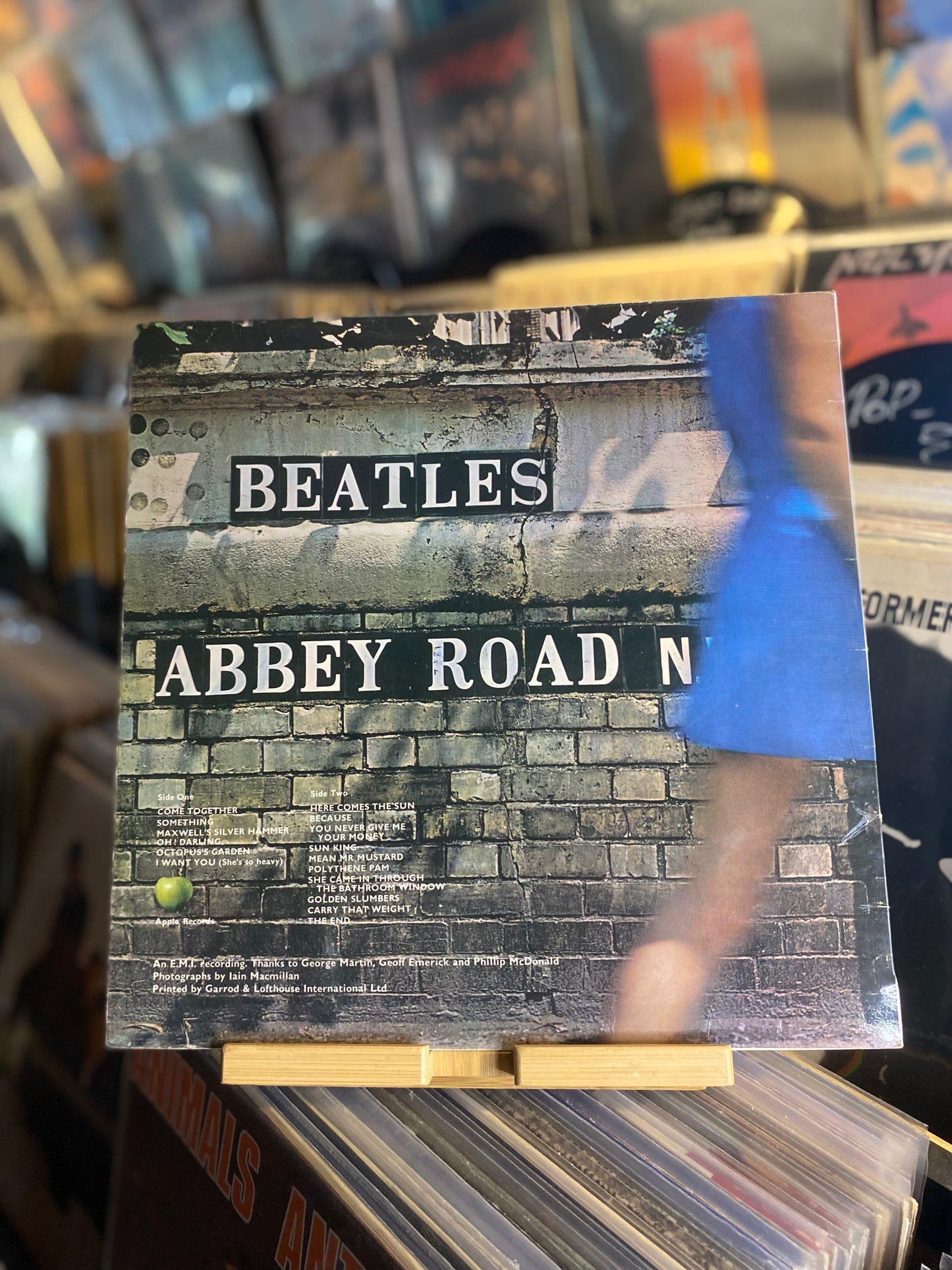 THE BEATLES – ABBEY ROAD / LP (UK 1971 )