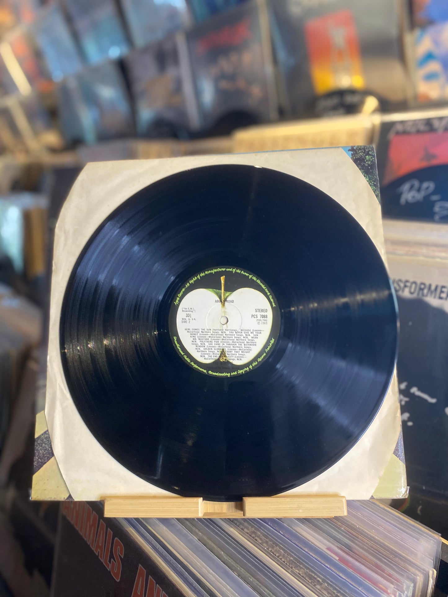 THE BEATLES – ABBEY ROAD / LP (OG UK 1969 )