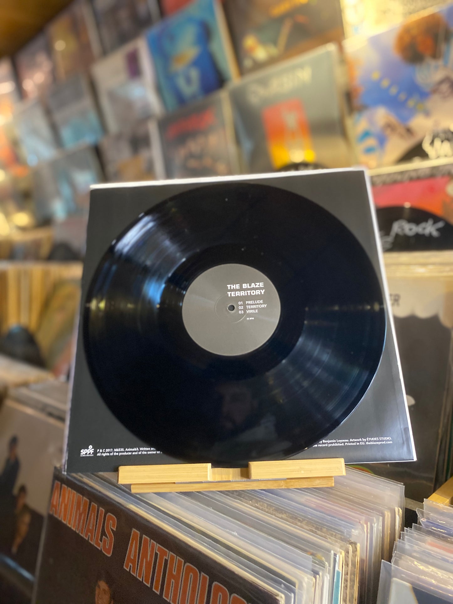 THE BLAZE – TERRITORY / LP (FR 2017 )