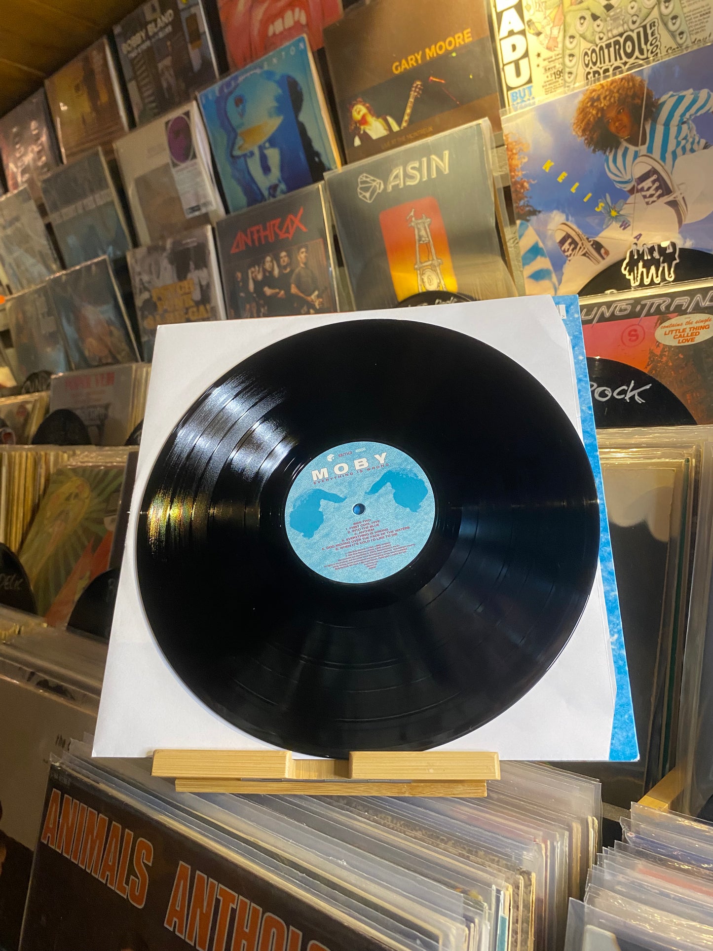 MOBY – EVERYTHING IS WRONG / LP (UK 2016)