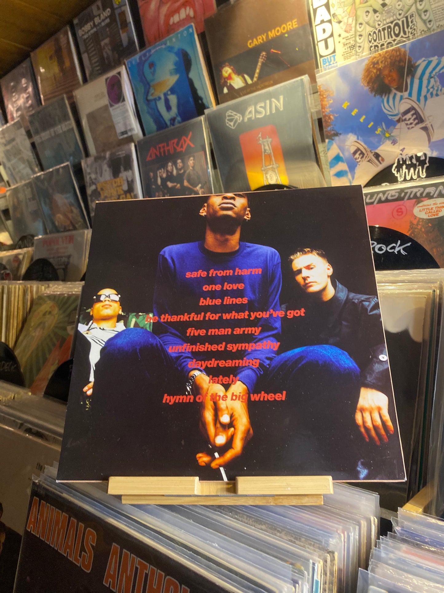 MASSIVE ATTACK – BLUE LINES / LP (EU 1991)