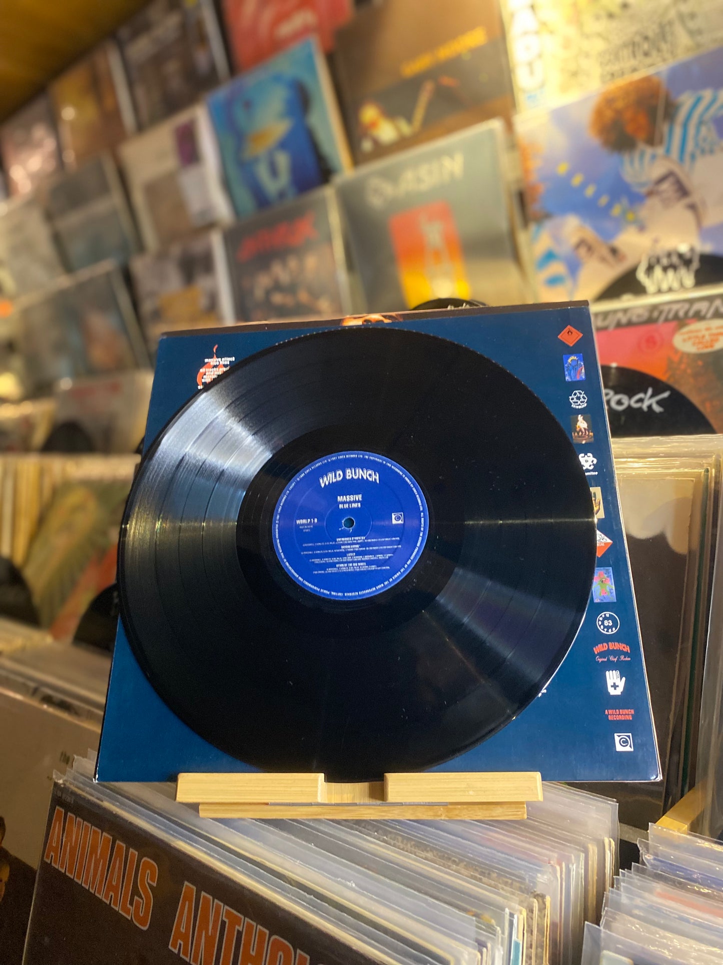 MASSIVE ATTACK – BLUE LINES / LP (EU 1991)