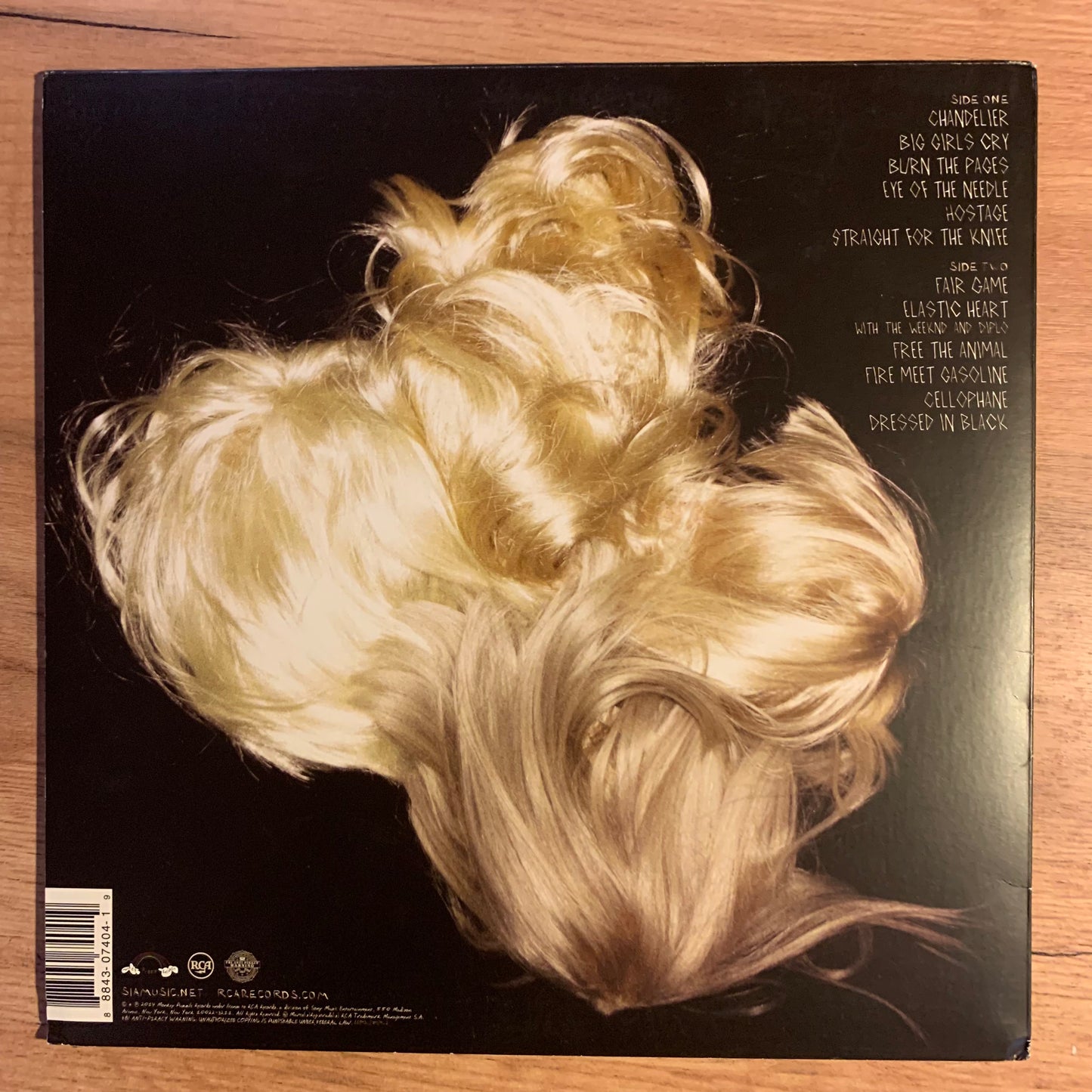 SIA - 1000 FORMS OF FEAR...OG EU 2014...VG+/EX