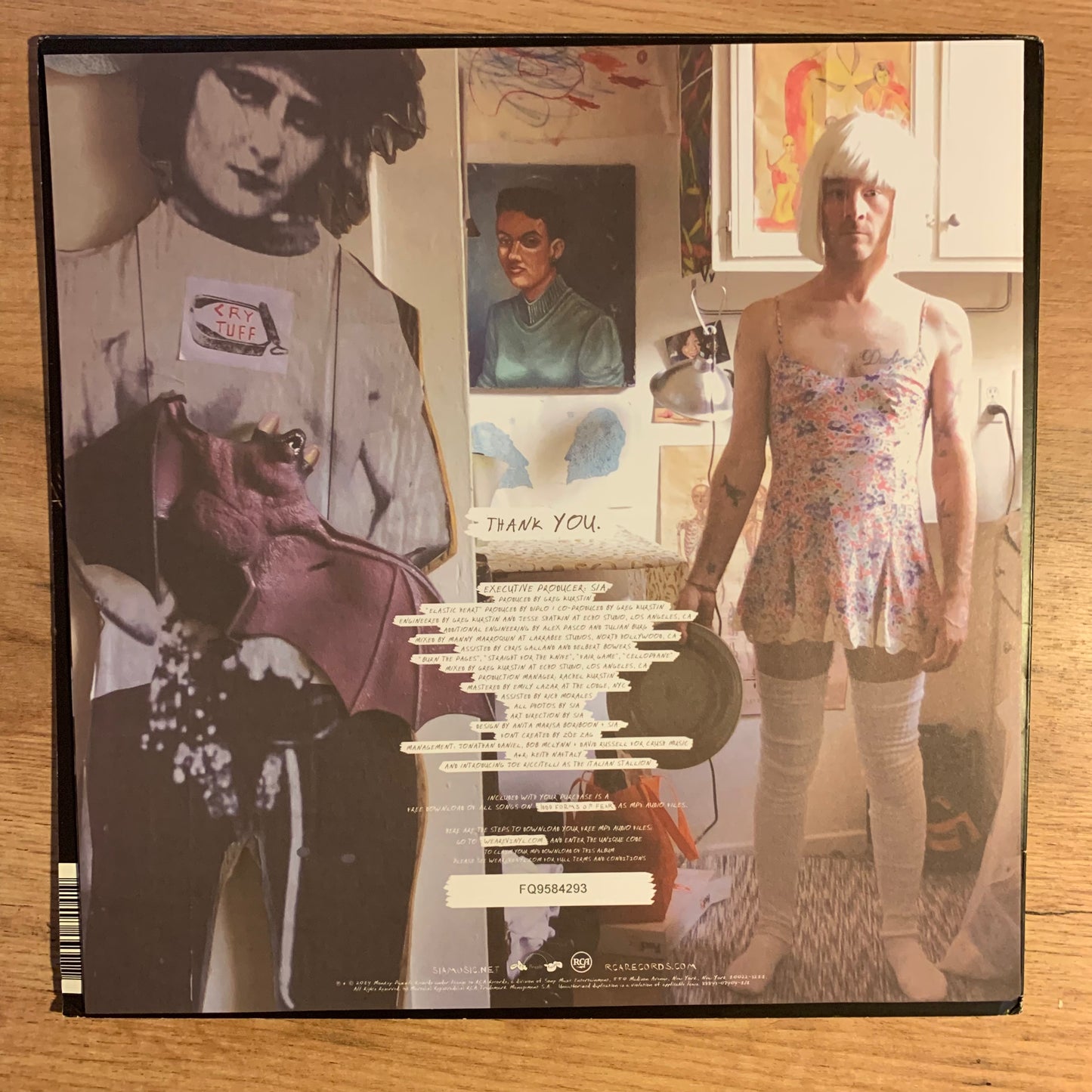 SIA - 1000 FORMS OF FEAR...OG EU 2014...VG+/EX