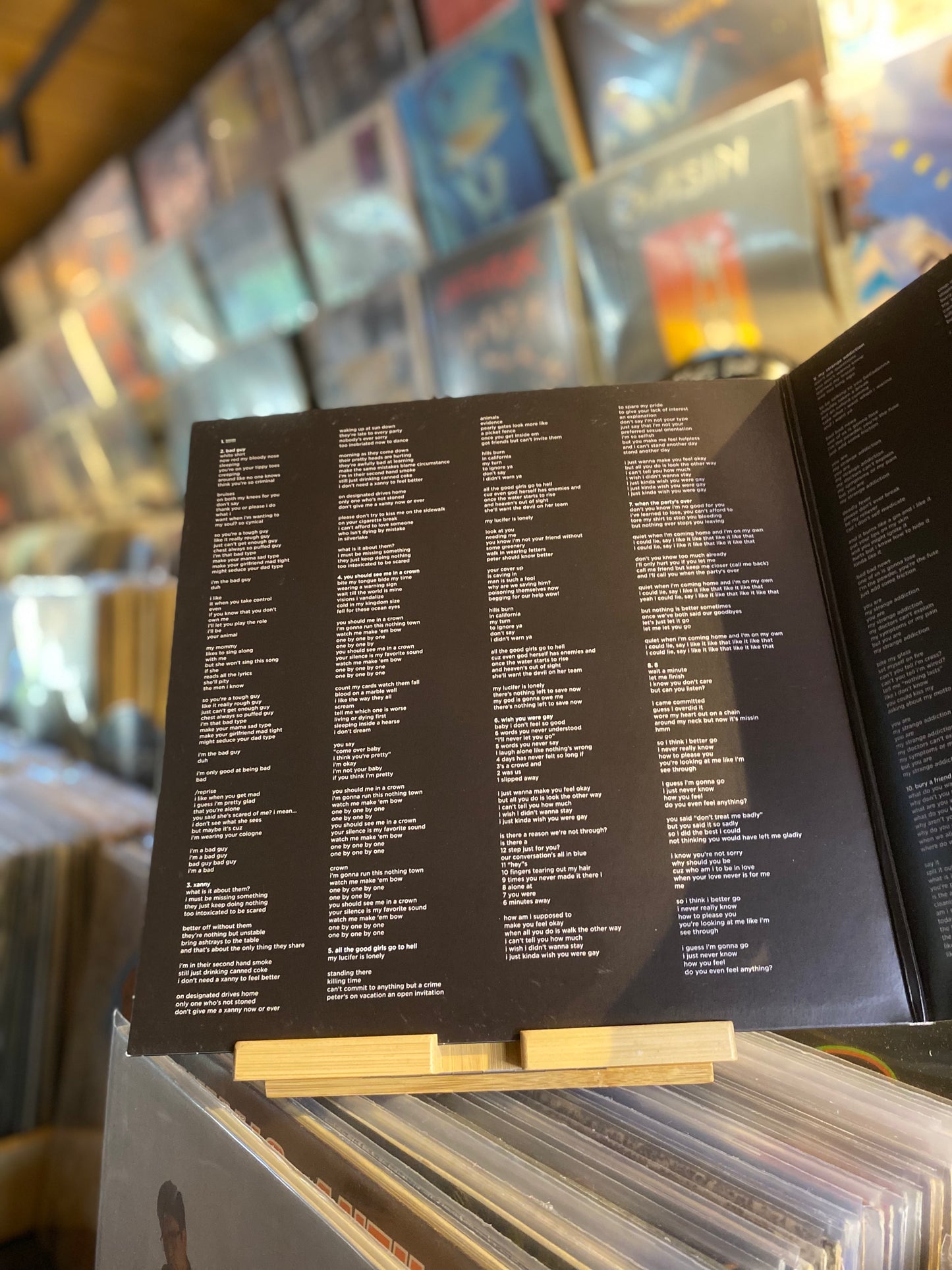 BILLIE EILISH – WHEN WE ALL FALL ASLEEP, WHERE DO WE GO? /Yellow Vinyl (EU 2019 )