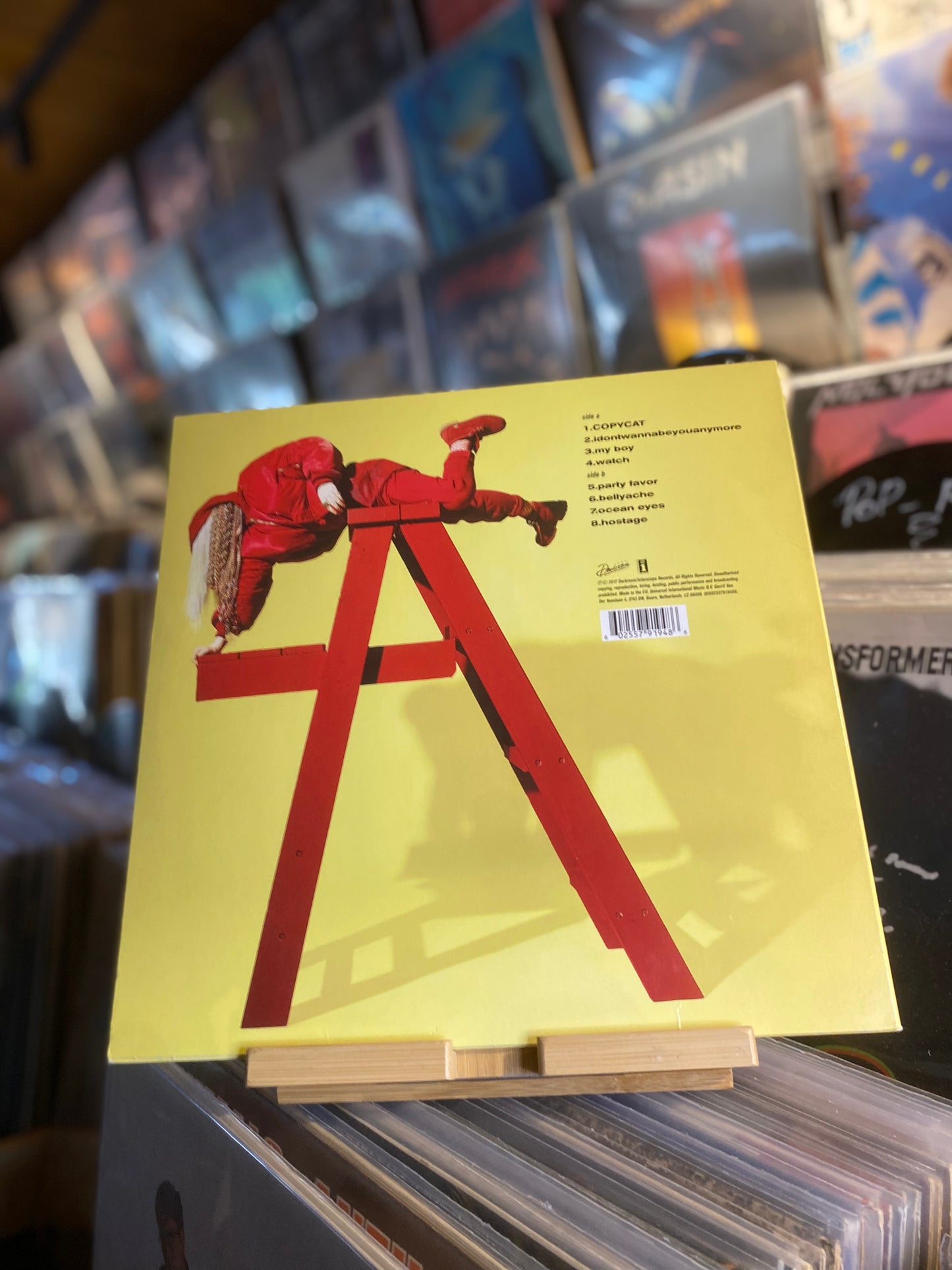 BILLIE EILISH – DONT SMILE AT ME /  Red Vinyl Red Vinyl (EU 2018 )