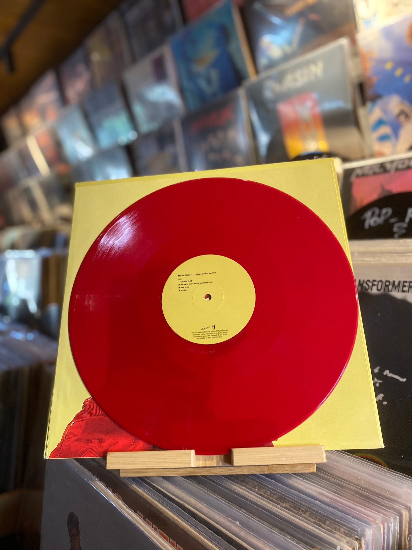 BILLIE EILISH – DONT SMILE AT ME /  Red Vinyl Red Vinyl (EU 2018 )