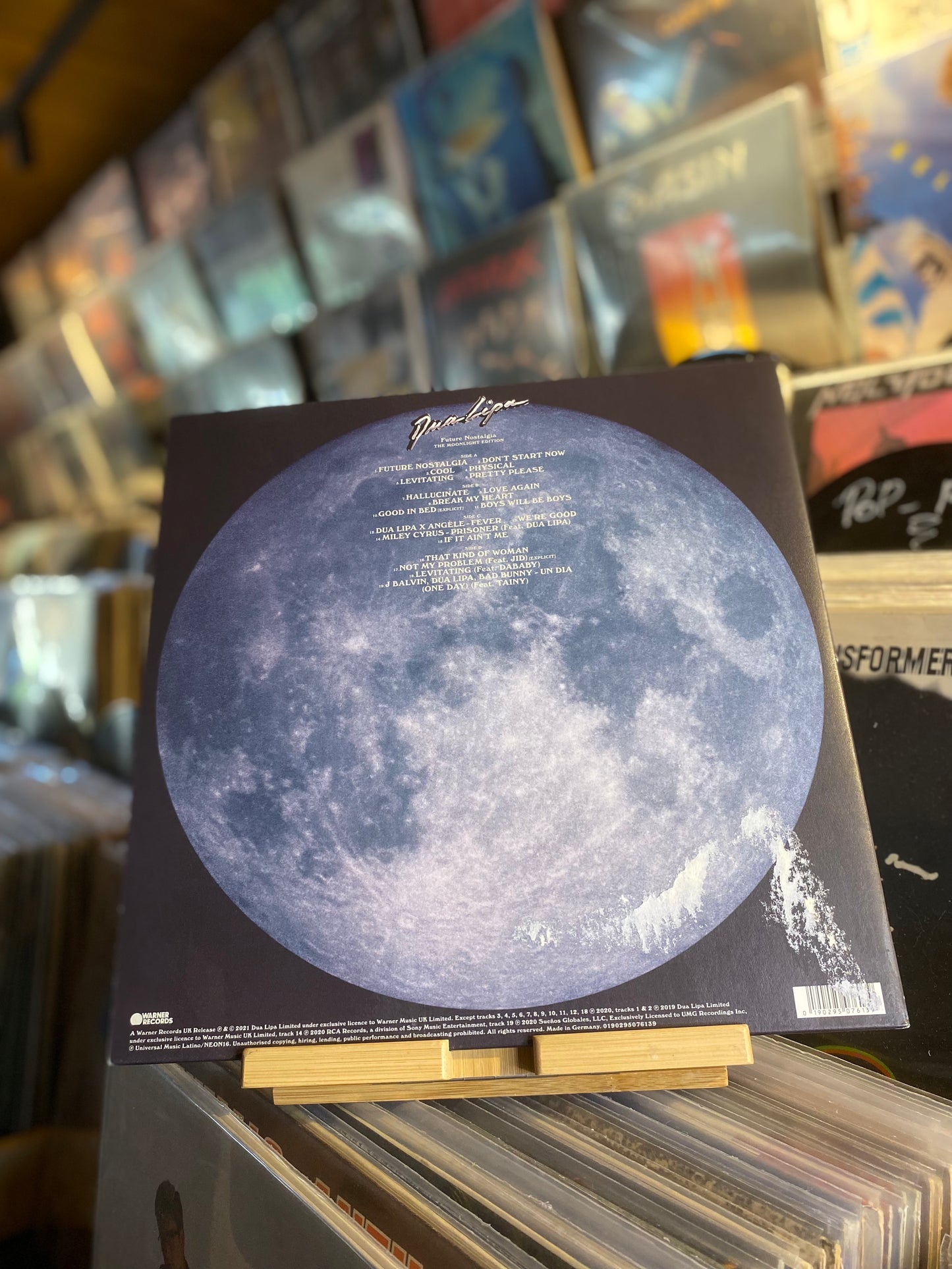 DUA LIPA - FUTURE NOSTALGIA (The Moonlight Edition) / DLP (2021)