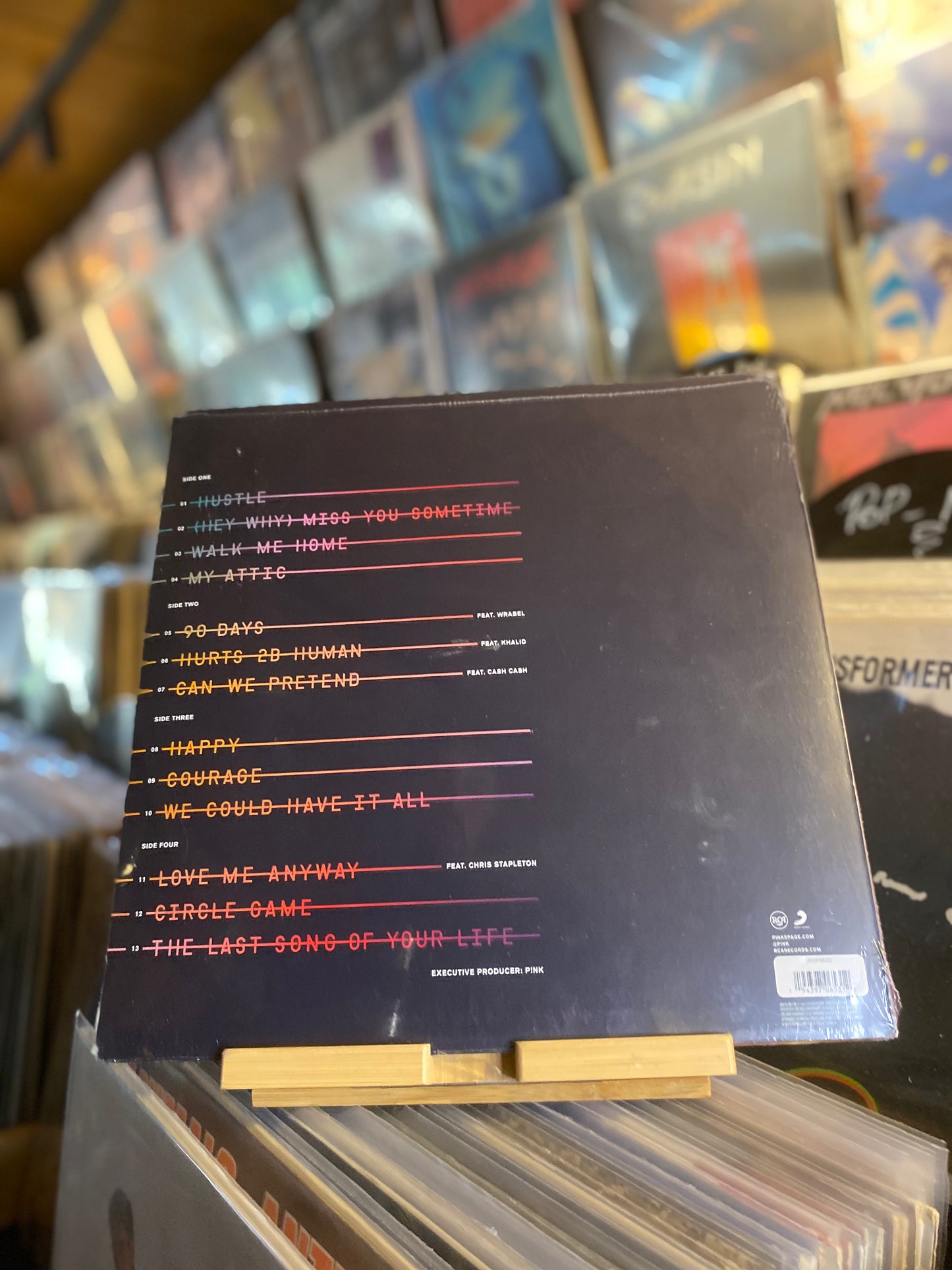 P!NK – HURTS 2B HUMAN / Dlp Edition Limitée Vinyl Blanc ( FR 2019 )