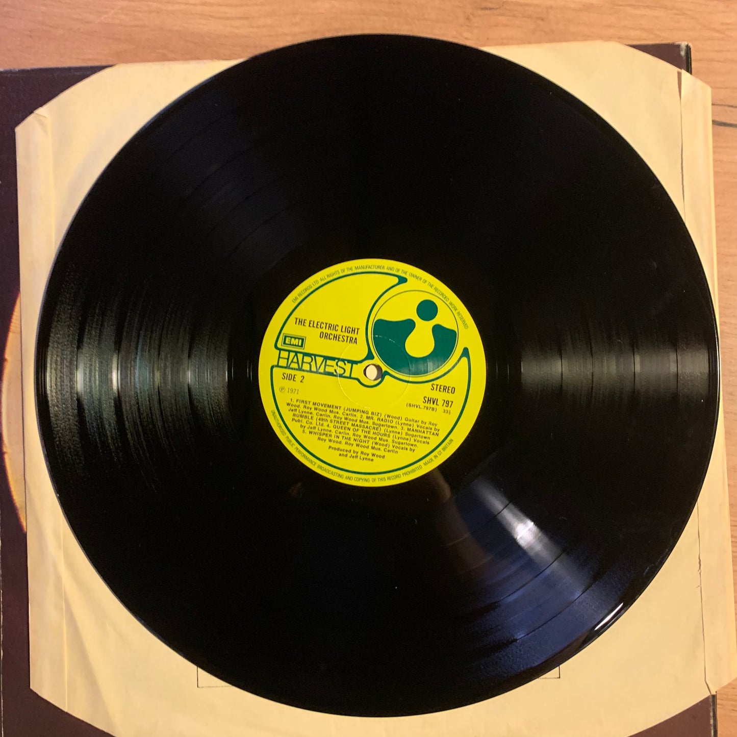 THE ELECTRIC LIGHT ORCHESTRA - The Electric Light Orchestra...RE UK...VG++/VG+