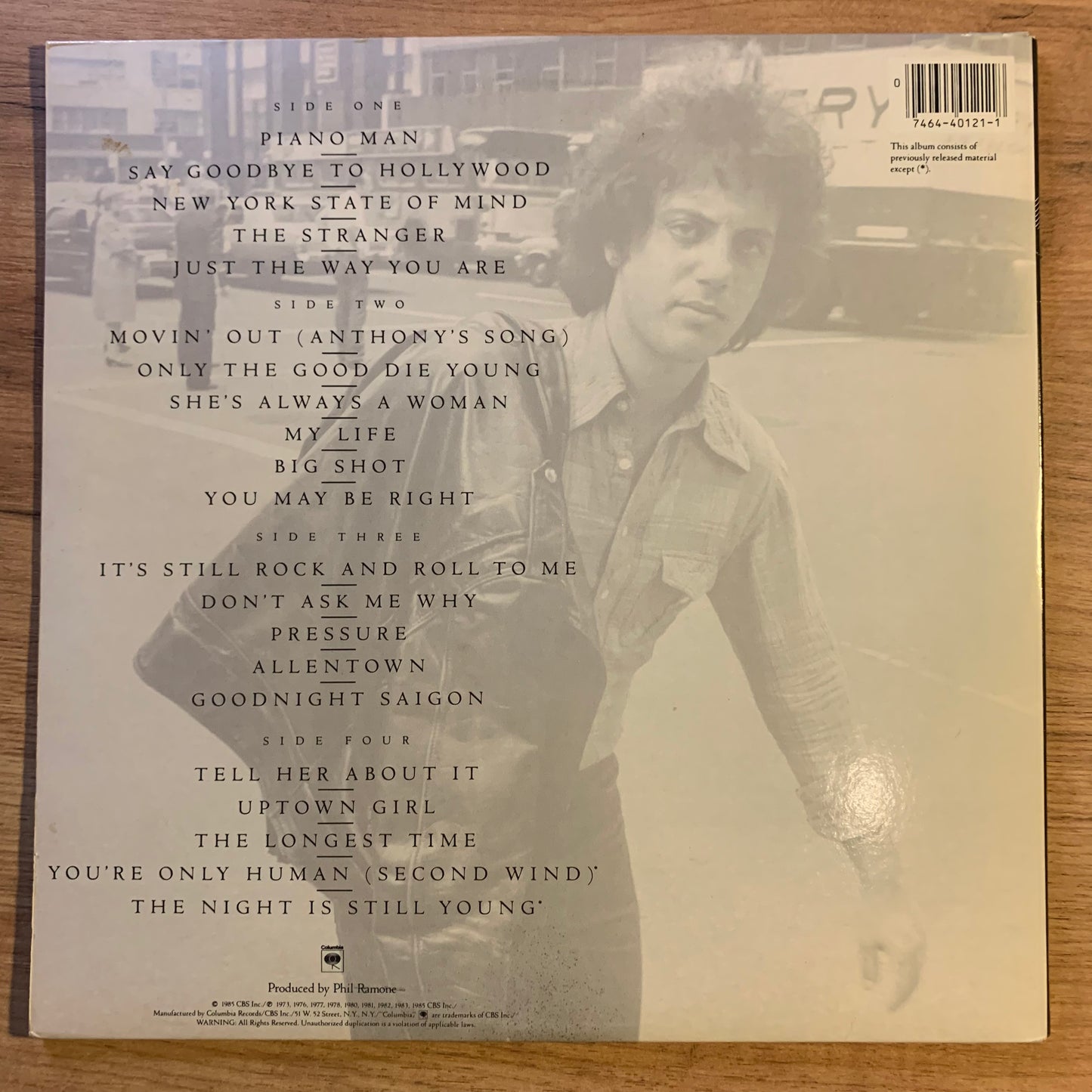 BILLY JOEL - Greatest Hits Vol. I & II...COMPIL US 1985...EX/VG+