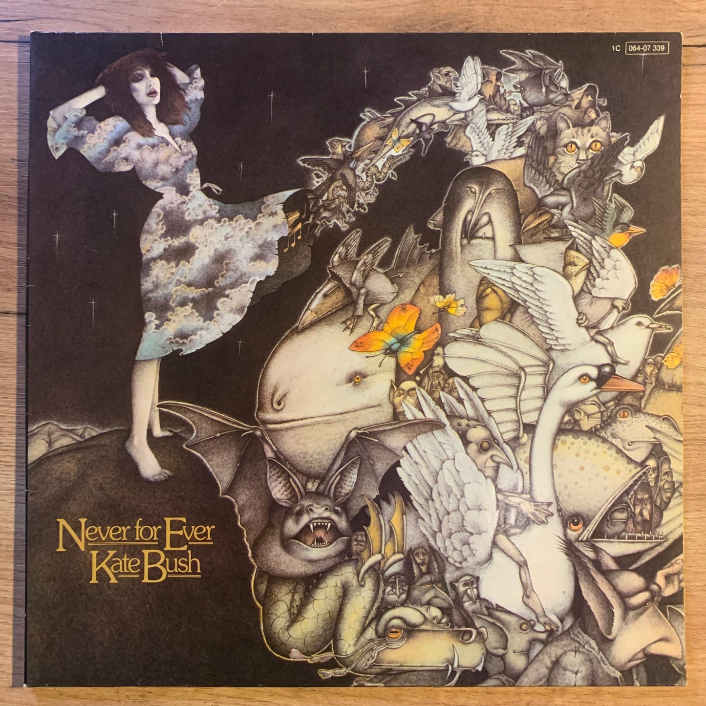KATE BUSH - Never For Ever...OG GER 1980...EX/VG+