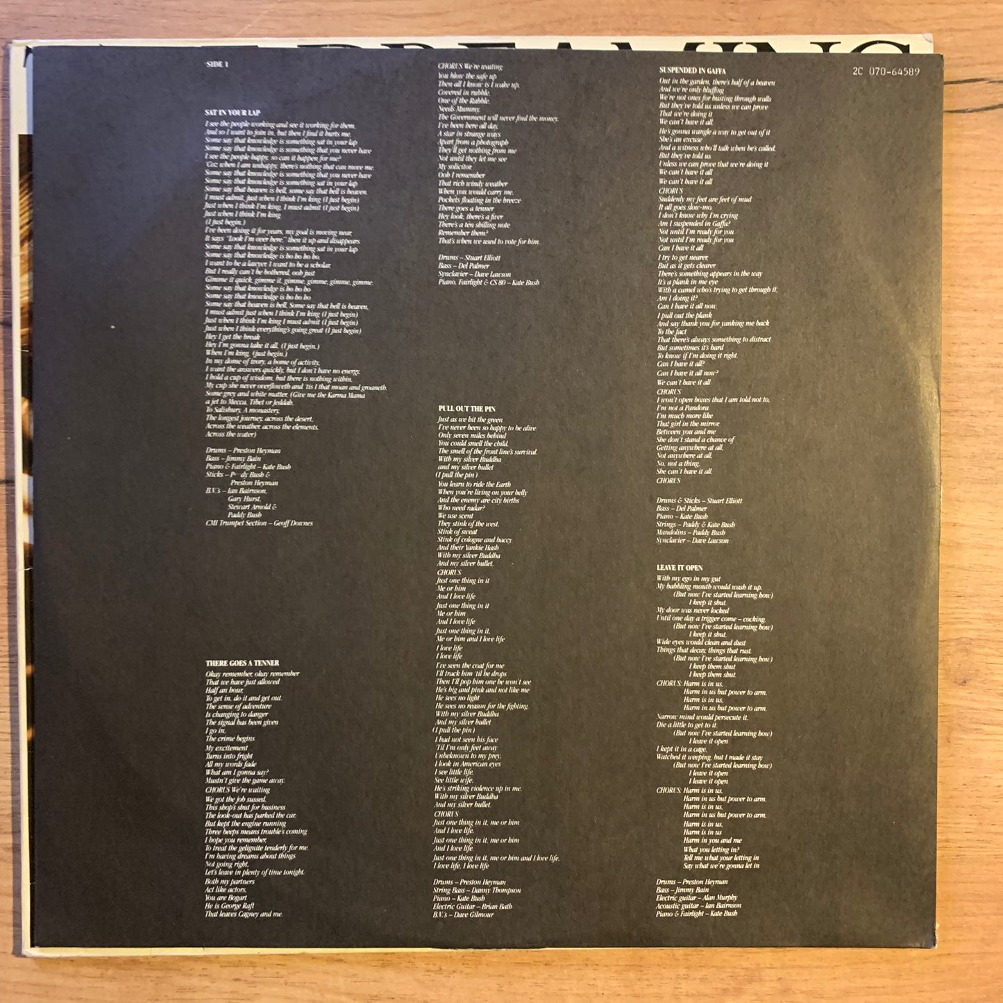 KATE BUSH - The Dreaming...OG FR 1982...VG+/VG+