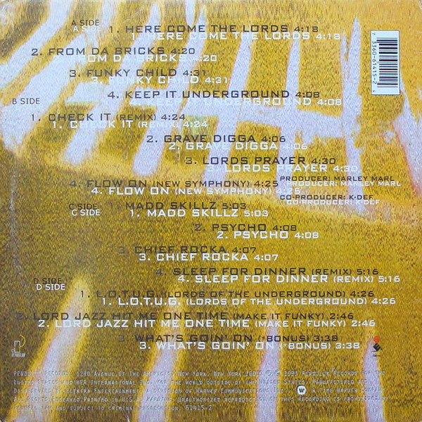 LORDS OF THE UNDERGROUND – HERE COME THE LORDS...UNO UK 2004...VG+/EX