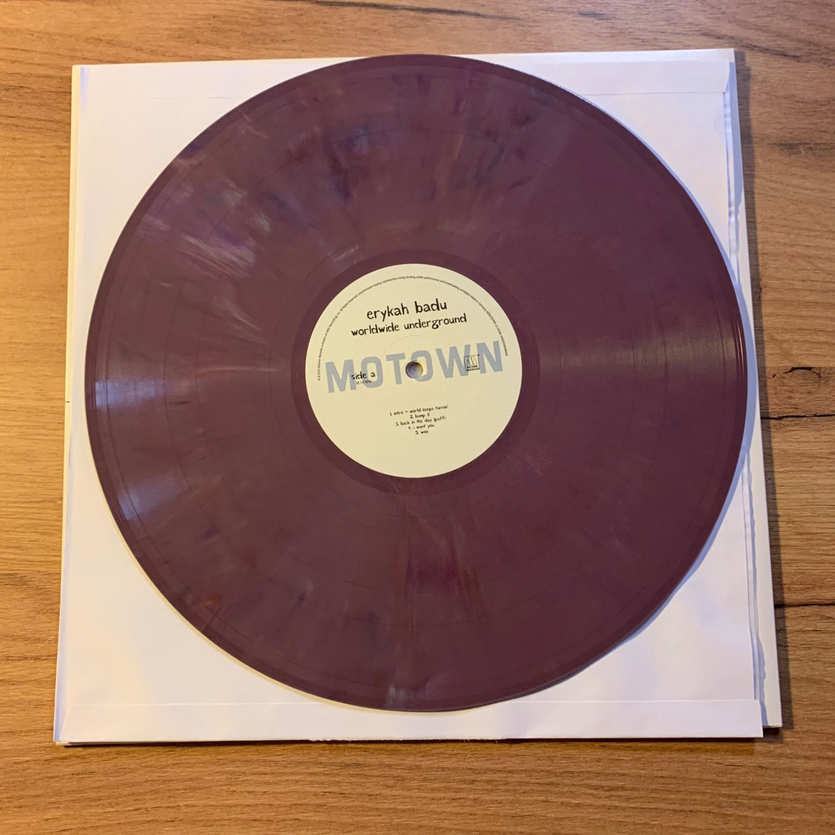 ERYKAH BADU – WORLDWIDE UNDERGROUND...RE EU 2022...NM/NM