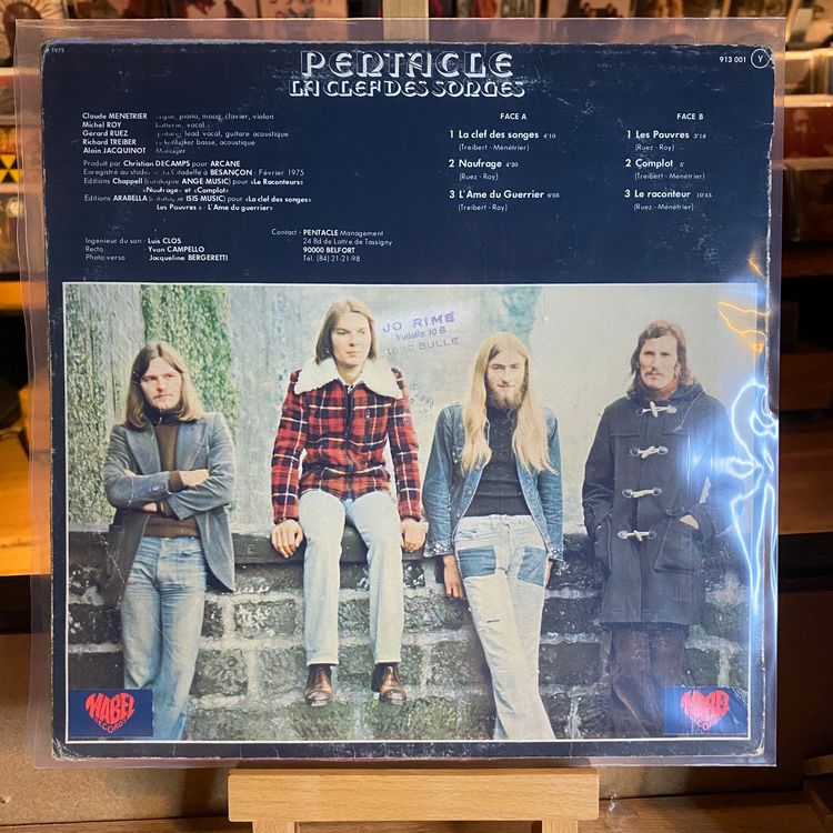 PENTACLE - LA CLEF DES SONGES...OG FR 1975...VG/VG+