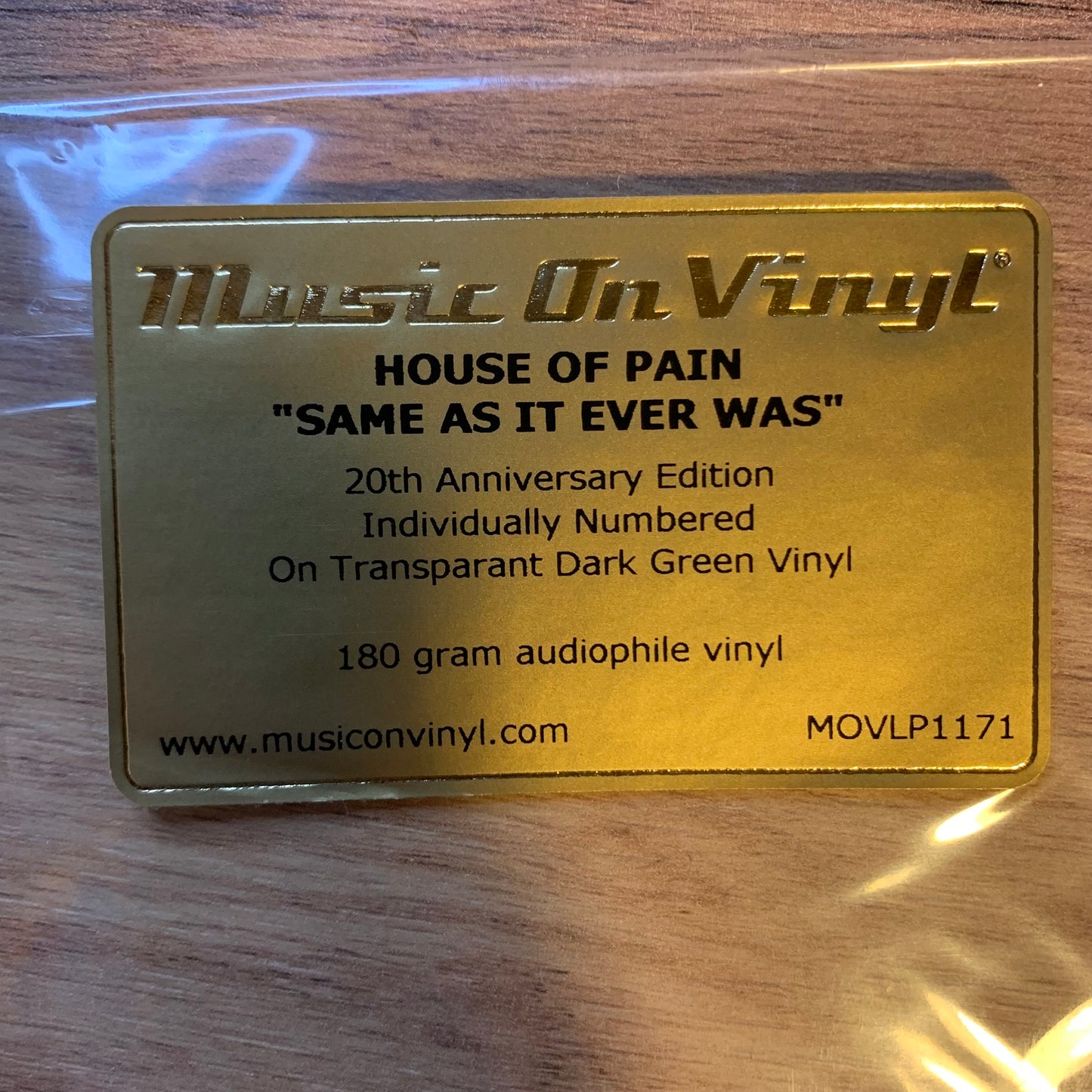 HOUSE OF PAIN - SAME AS IT EVER WAS...RE EU 2014...NM/NM