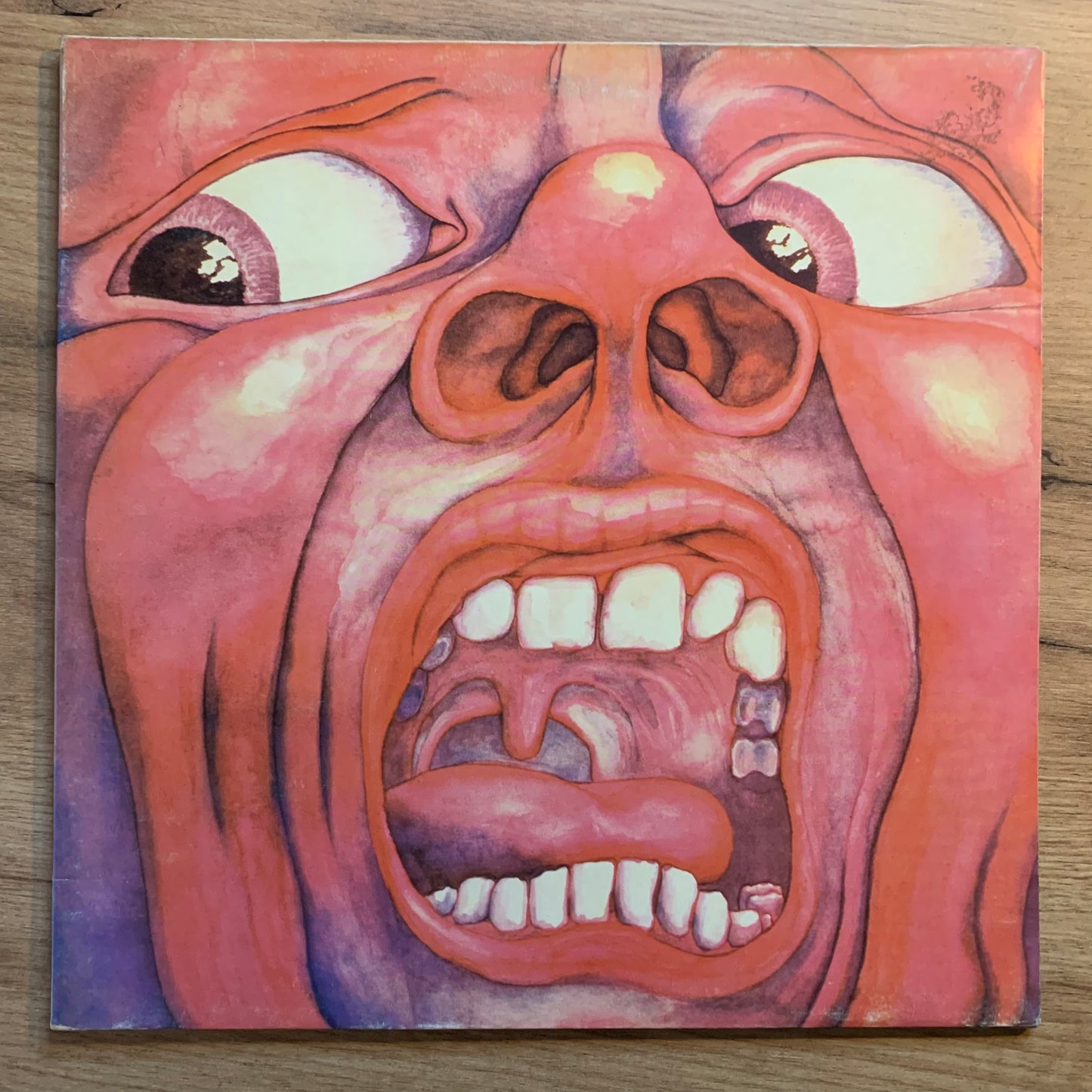 KING CRIMSON - IN THE COURT OF...RE UK 1987...VG+/EX