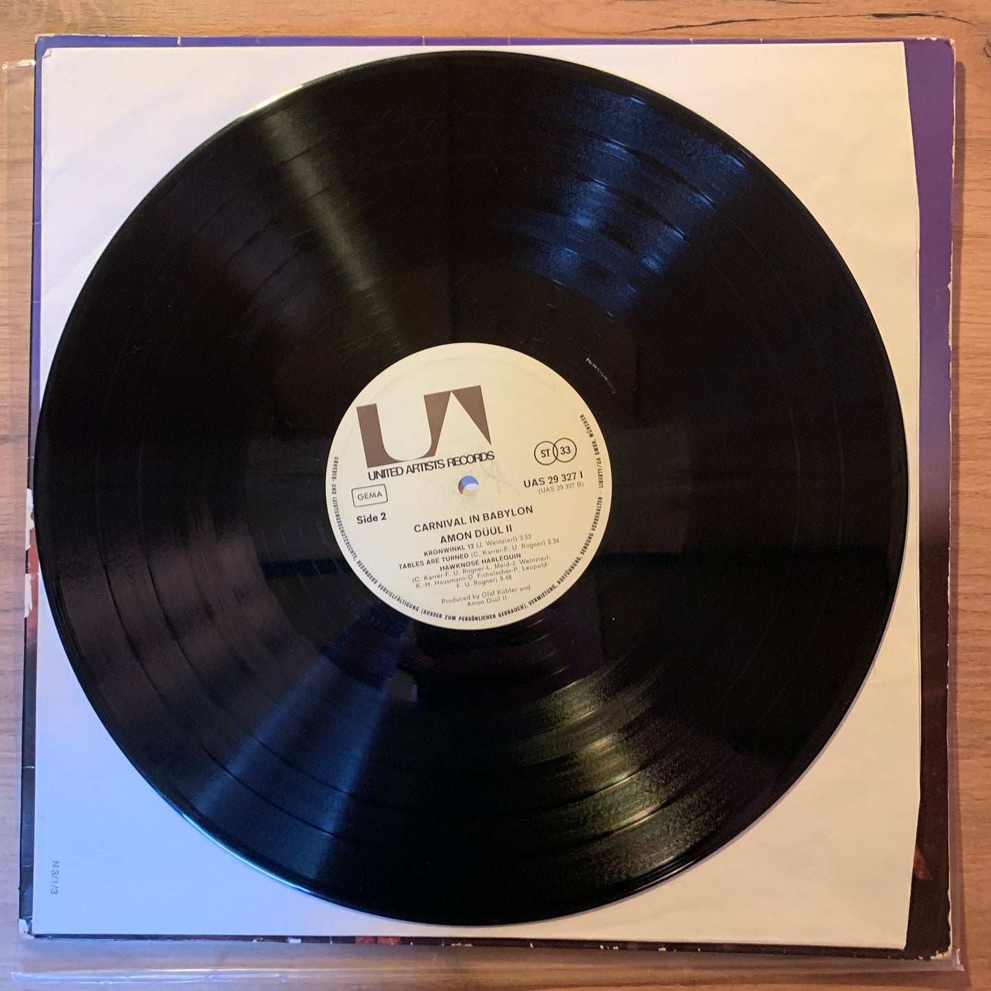 Amon Düül II – Carnival In Babylon...OG GER 1972...VG/VG