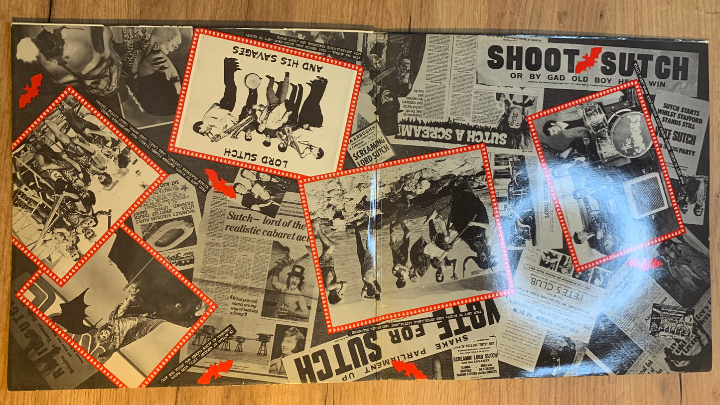 SCREAMING LORD SUTCH - ROCK & HORROR...OG UK 1982...VG+/VG
