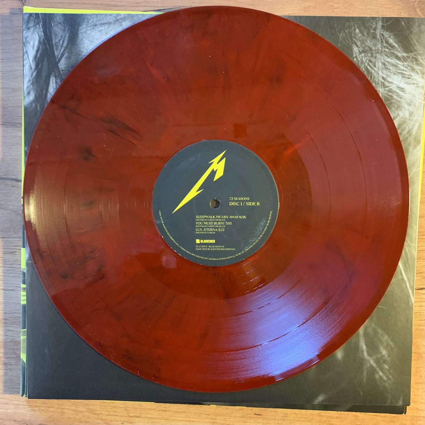 METALLICA - 72 SEASONS...OG EU 2023...NM/NM