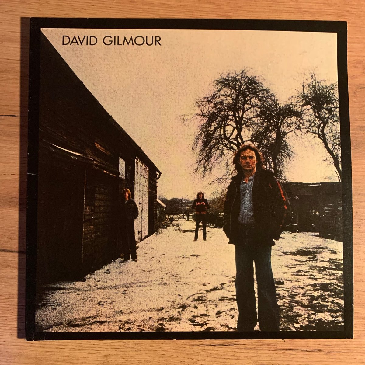 David Gilmour - David Gilmour, pochette recto
