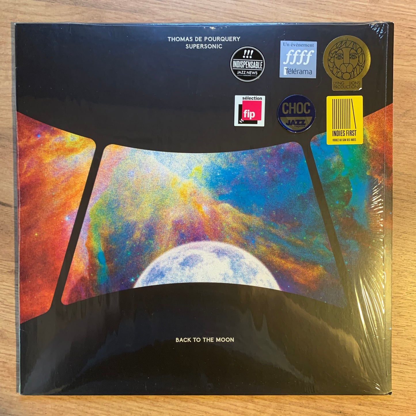THOMAS DE POURQUERY SUPERSONIC - BACK TO THE MOON...OG FR 2021...VG+/NM