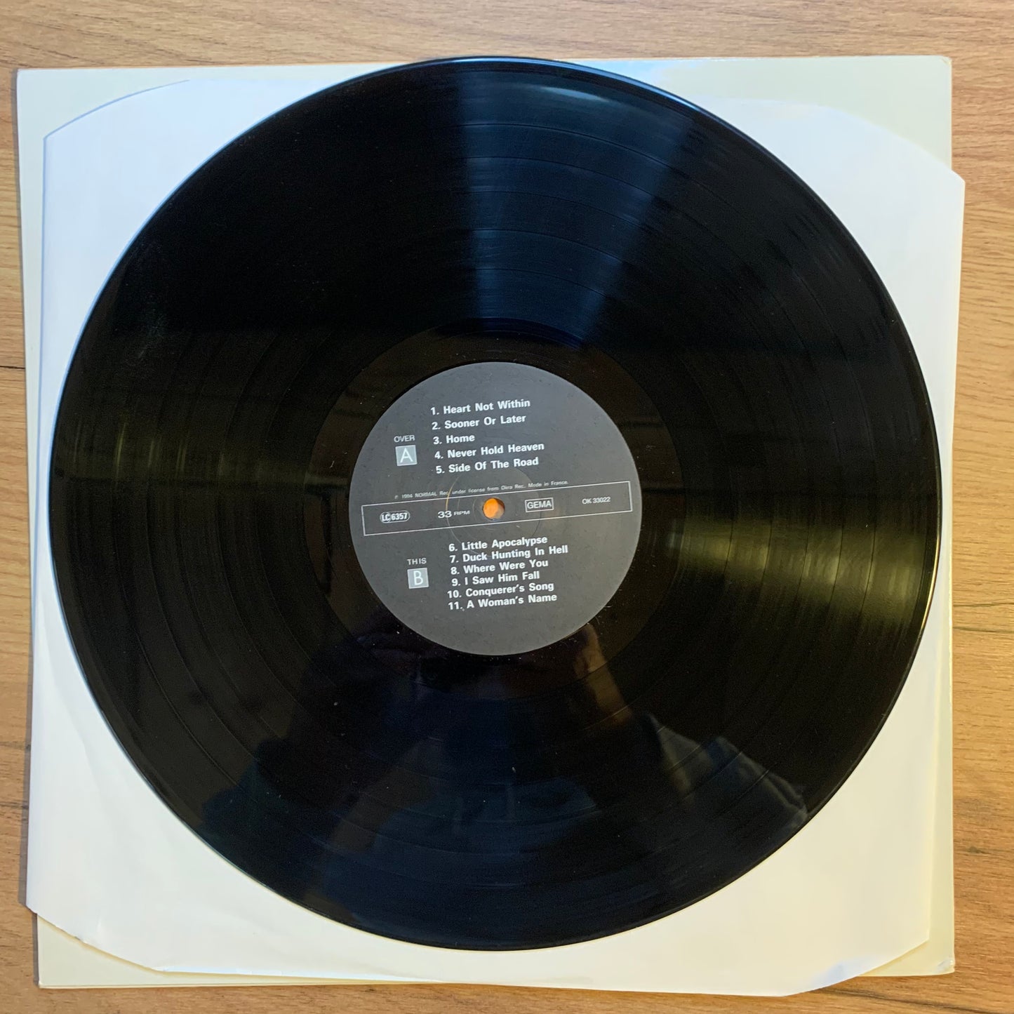 THE SCHRAMMS - LITTLE APOCALYPSE...OG GER 1994...EX/EX
