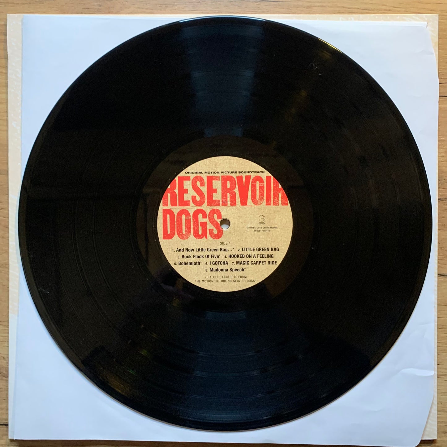 RESERVOIR DOGS ...RE UK 2015...VG+/EX