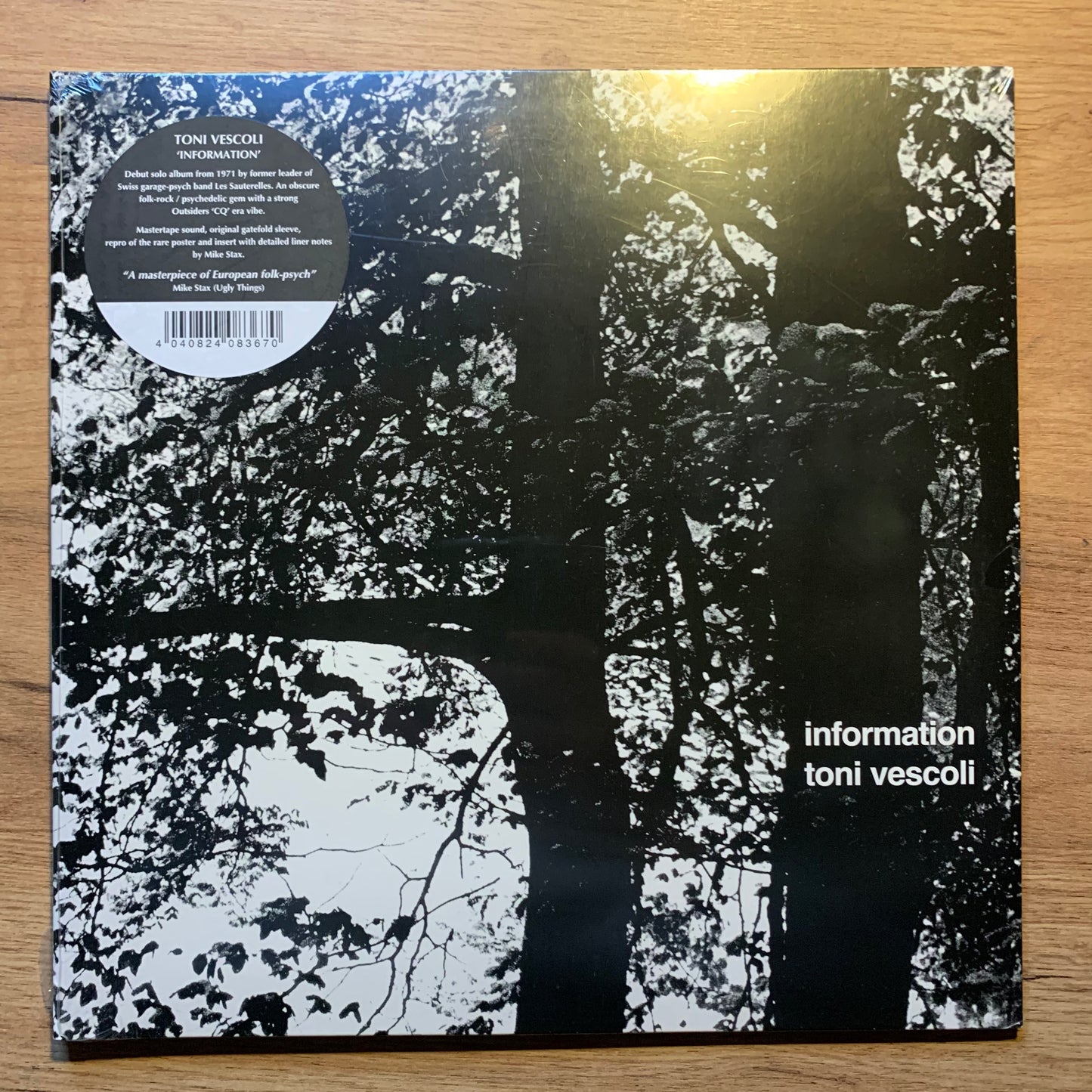 TONI VESCOLI - INFORMATION...RE ESP 2013...SEALED