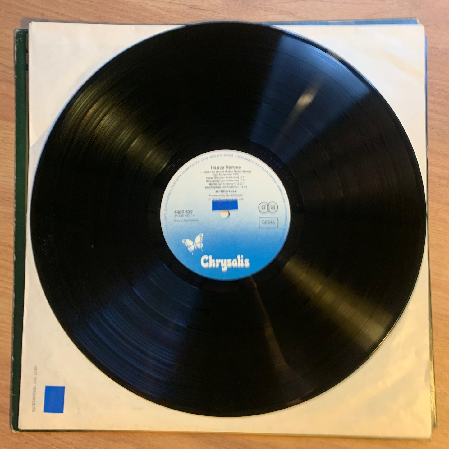 JETHRO TULL - HEAVY HORSES...OG GER 1978...VG++/VG+