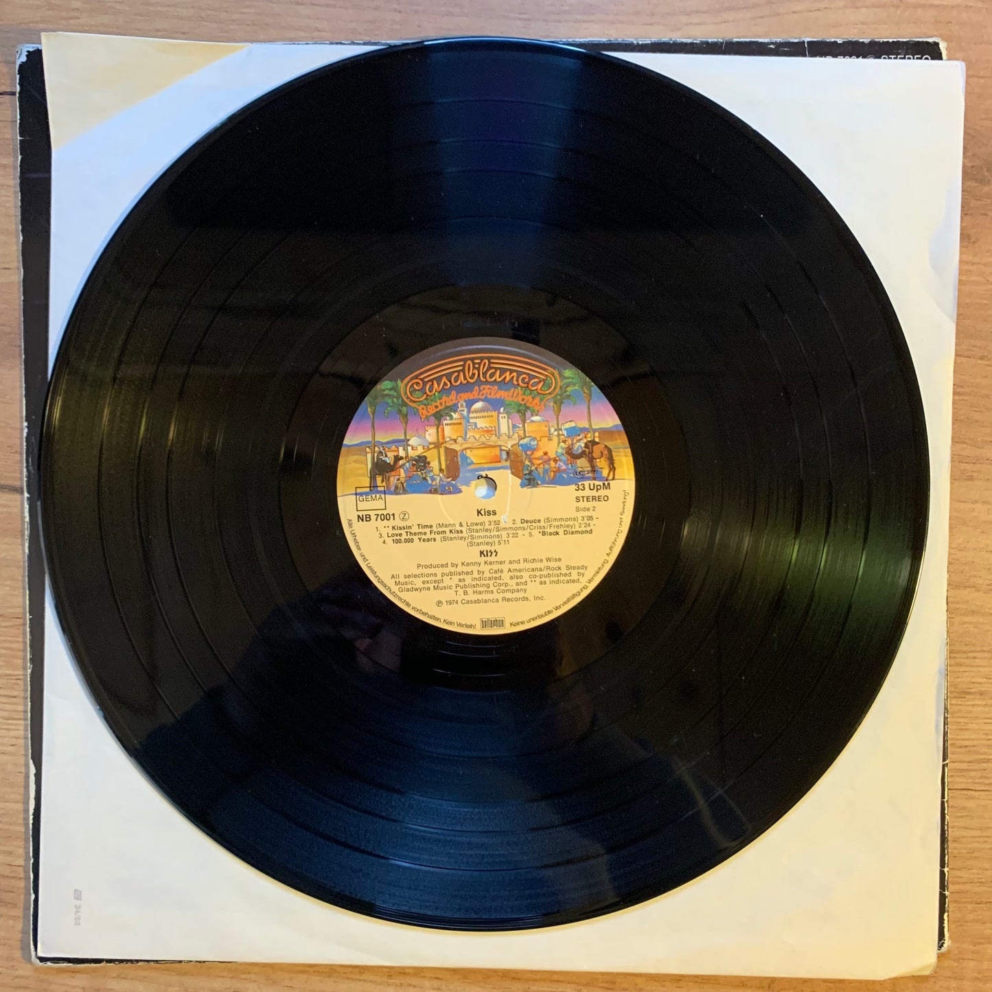KISS - KISS...RE GER 1978...VG+/VG