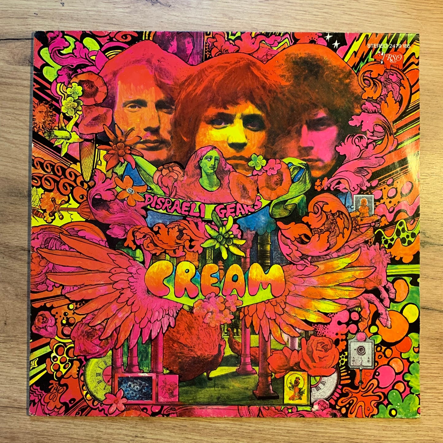 CREAM - DISRAELI GEARS...RE GER 1981...VG+/VG++