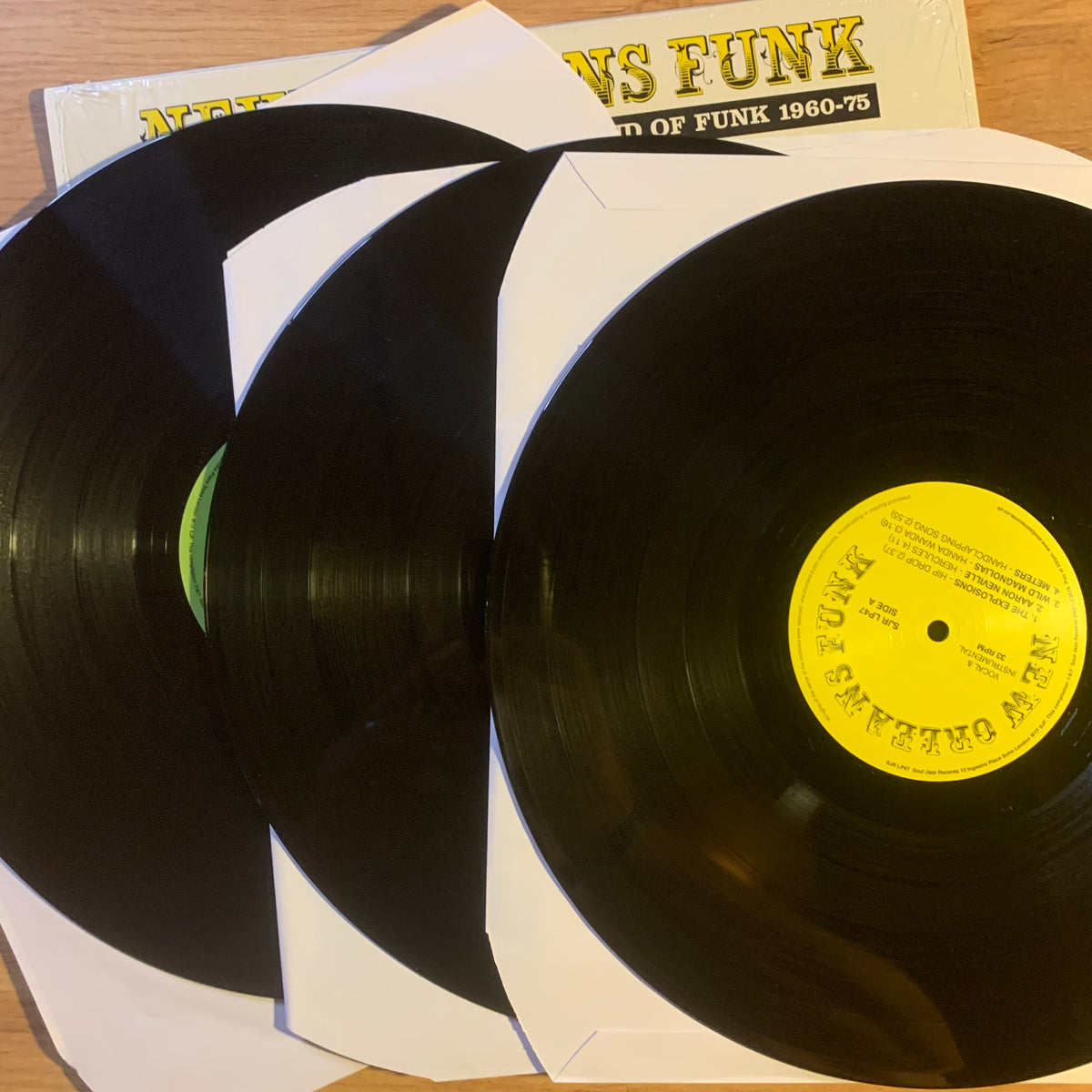 New Orleans Funk – trois vinyles
