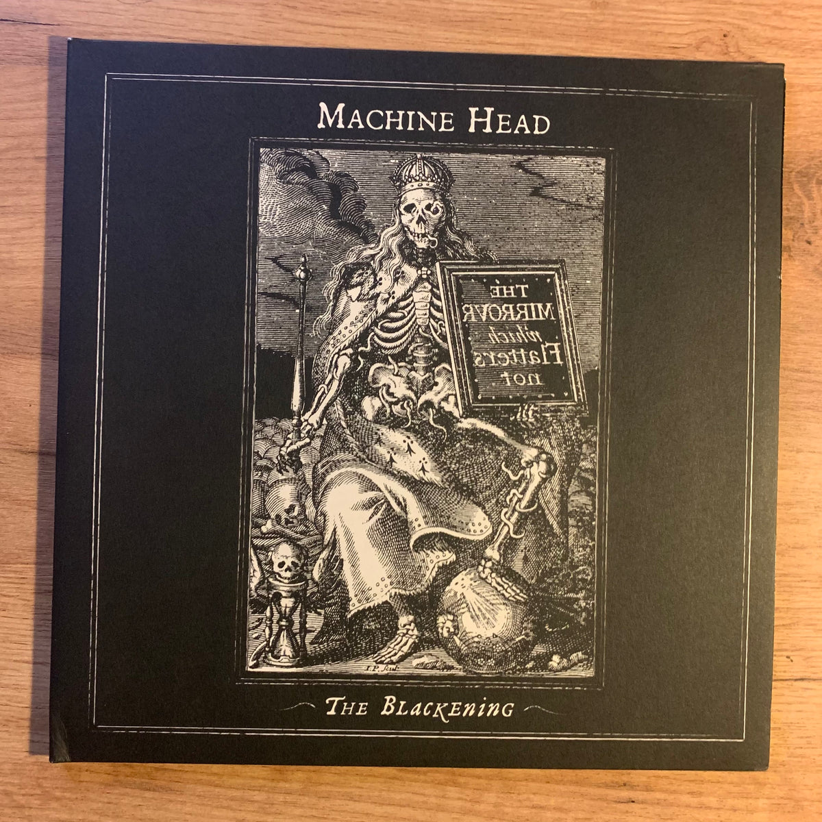 Pochette verso de Machine Head – The Blackening