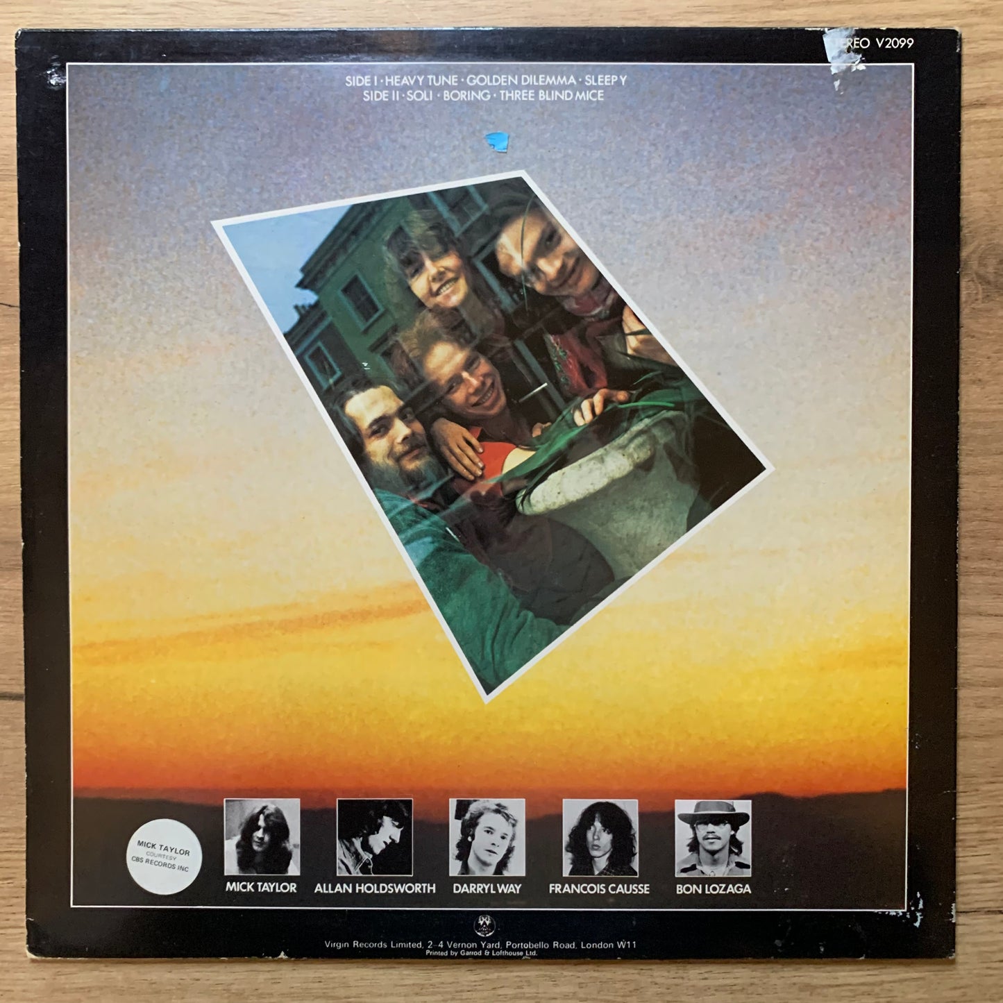 GONG - EXPRESSO II...OG UK 1978...VG+/VG+
