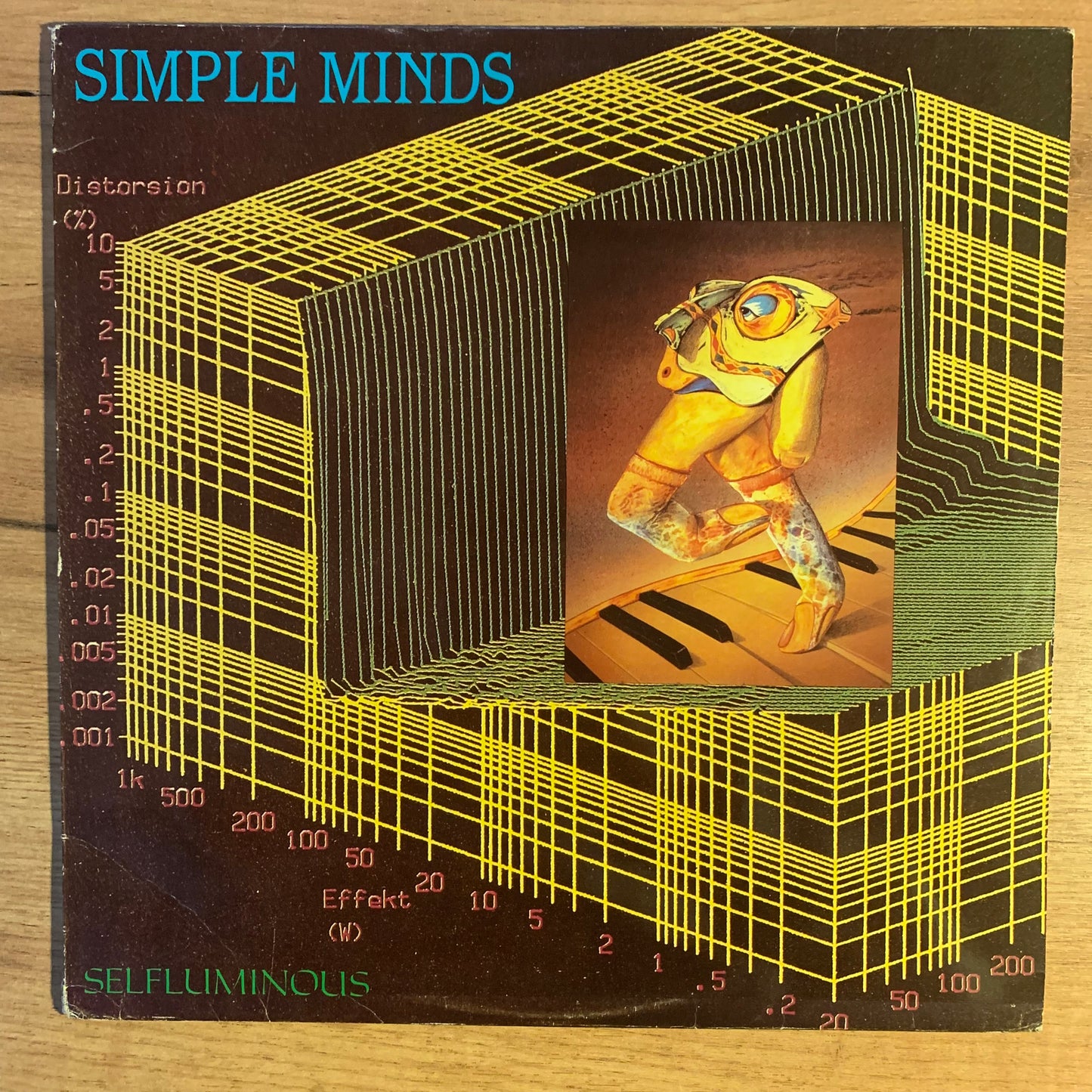 SIMPLE MINDS - SELFLUMINOUS...RE EU 1984...VG+/VG+