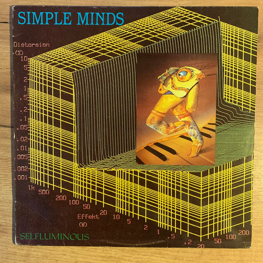 SIMPLE MINDS - SELFLUMINOUS...RE EU 1984...VG+/VG+
