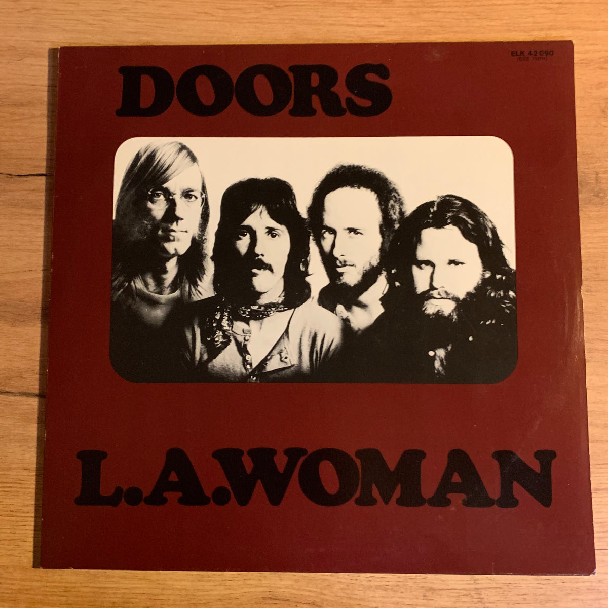 The Doors L.A. Woman, pochette recto