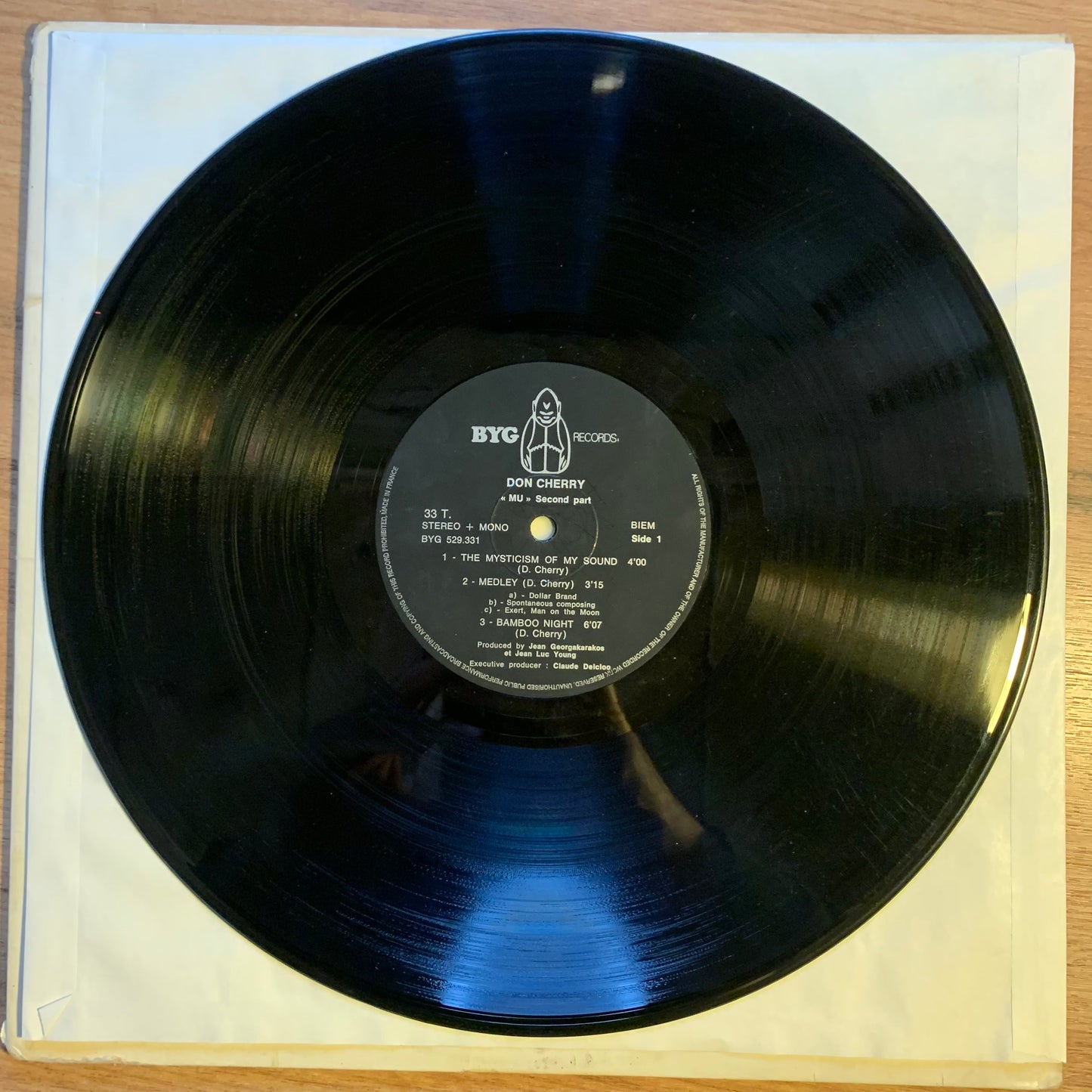 DON CHERRY - "MU" SECOND PART...OG FR 1970...VG/VG