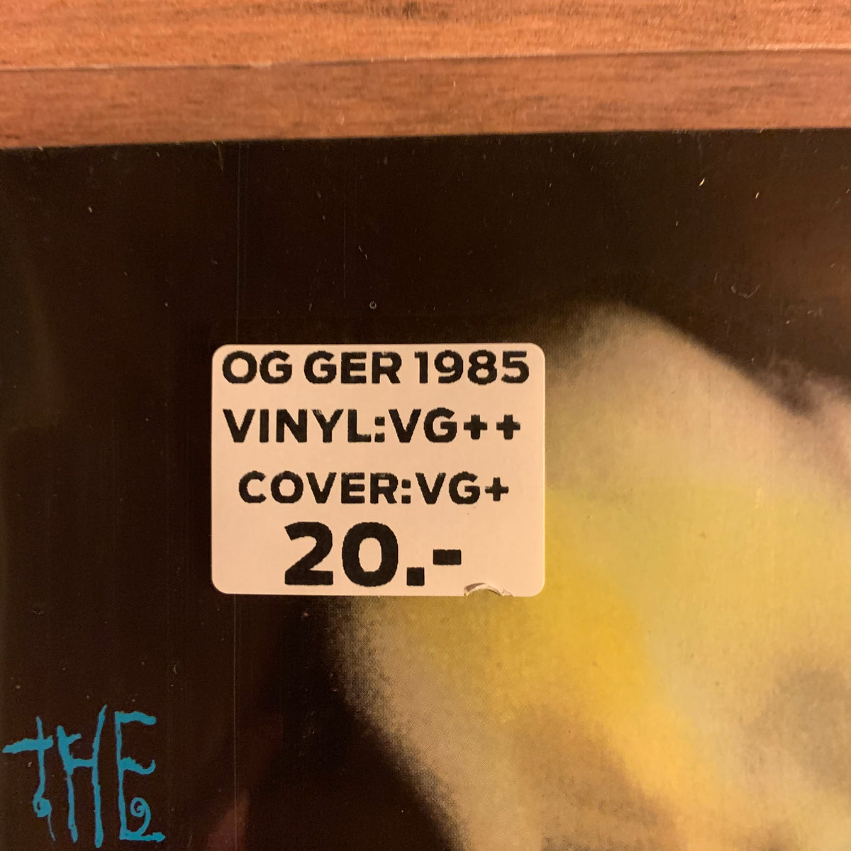 The Cure The Head on the Door étiquette état OG GER 1985 VG++/VG+