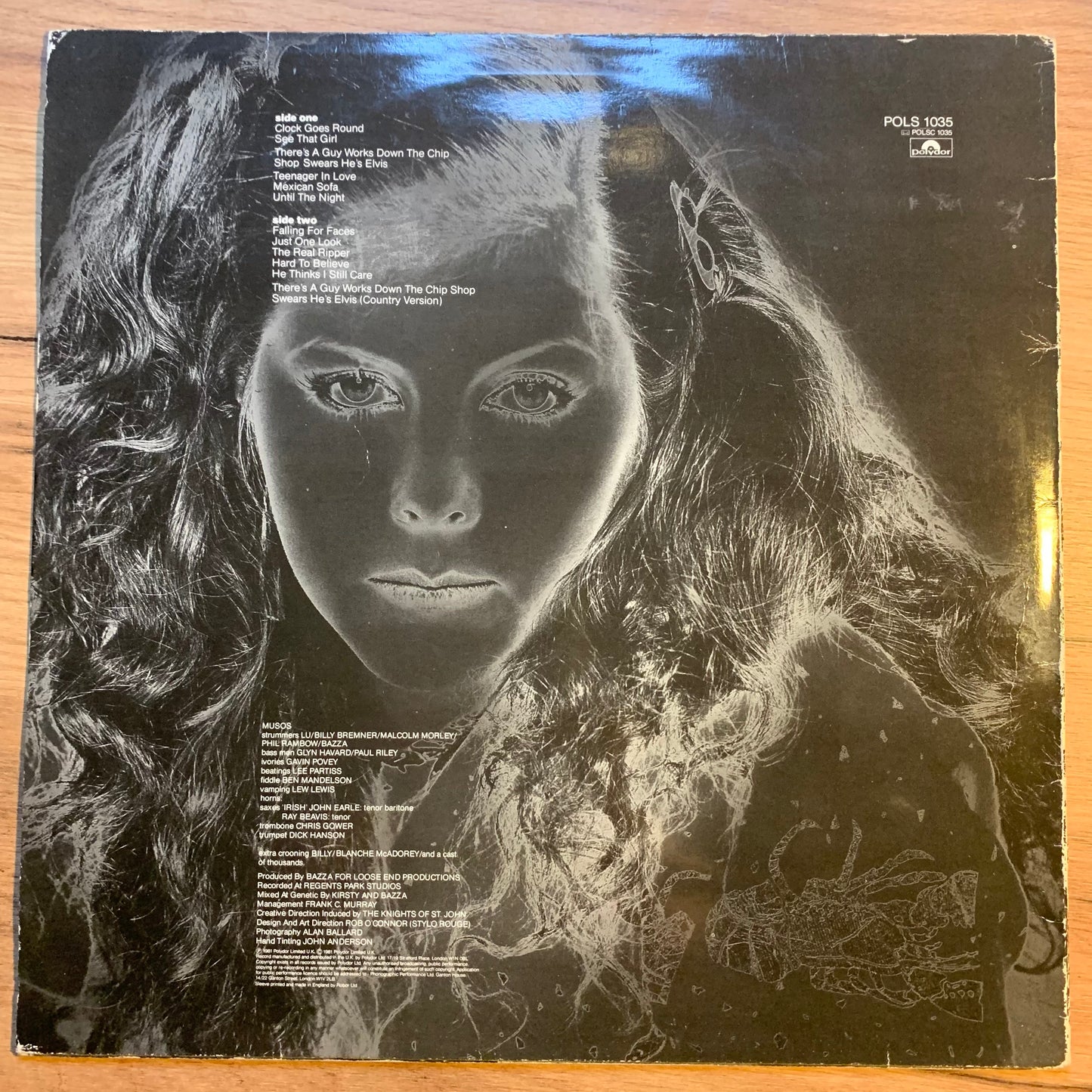 KIRSTY MacCOLL - DESPERATE CHARACTER...OG UK 1981...VG+/VG