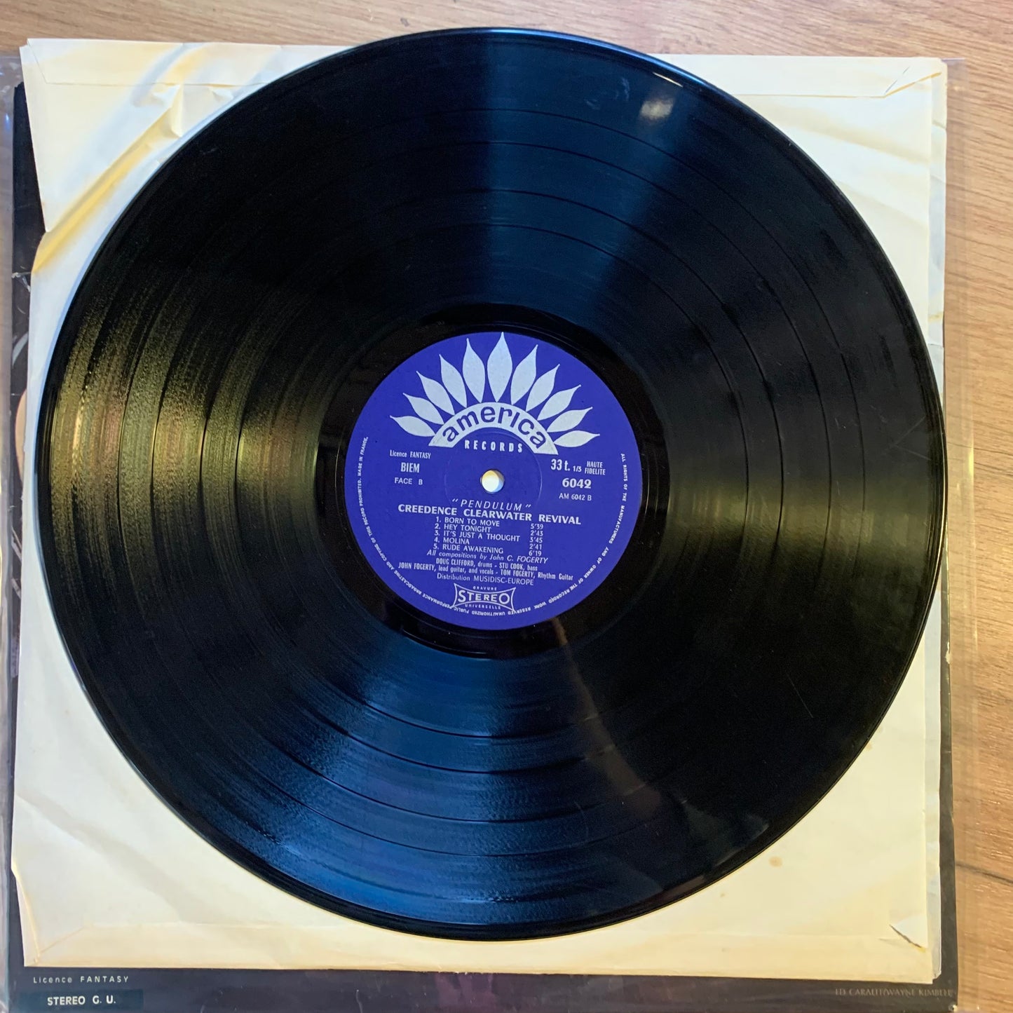 CREEDENCE CLEARWATER REVIVAL - PENDULUM...OG FR 1970...VG+/VG+