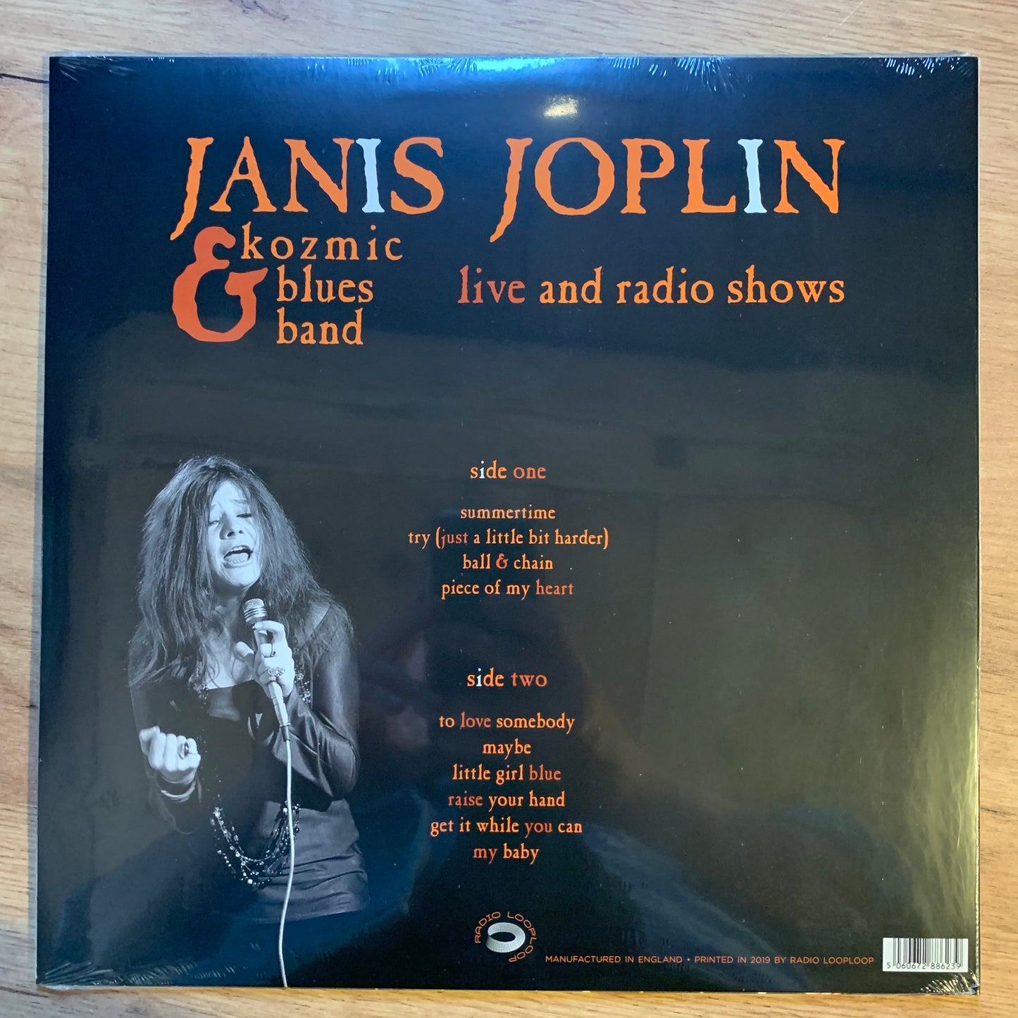 JANIS JOPLIN  - LIVE AND RADIO SHOWS...BOOT UK 2019...SEALED